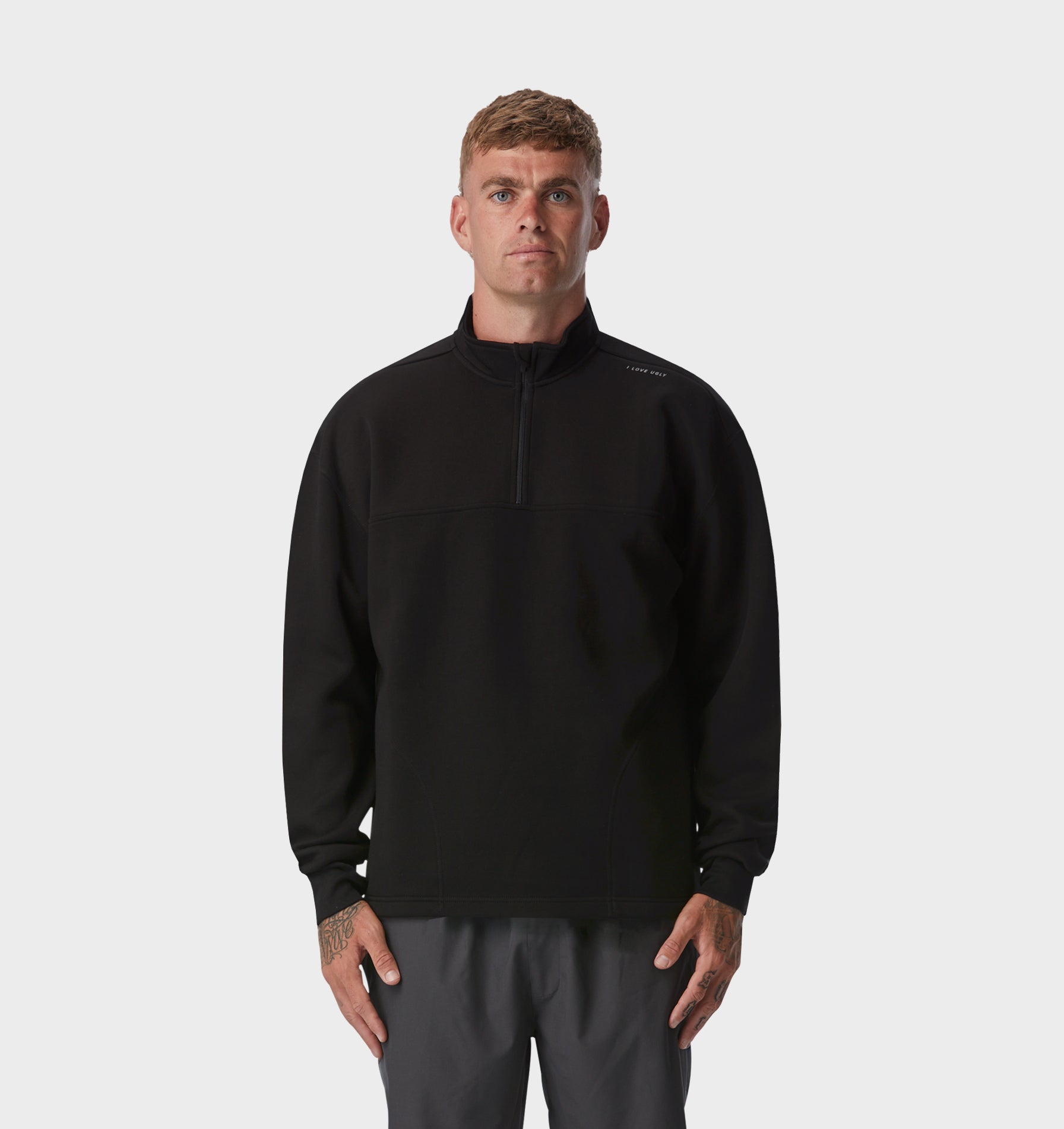 Active Tottenham Pullover - Black