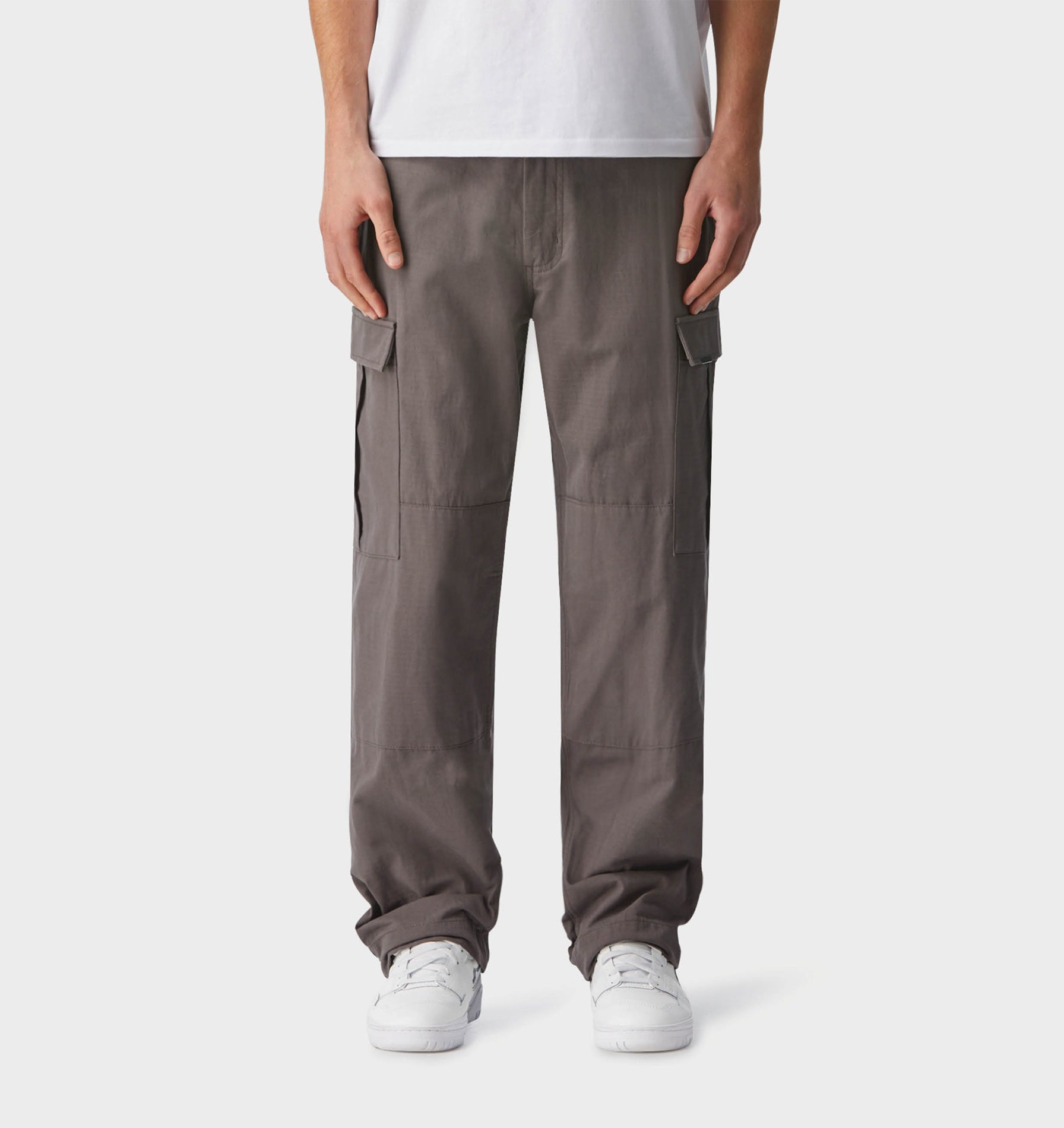 Straight Cargo Pant - Charcoal