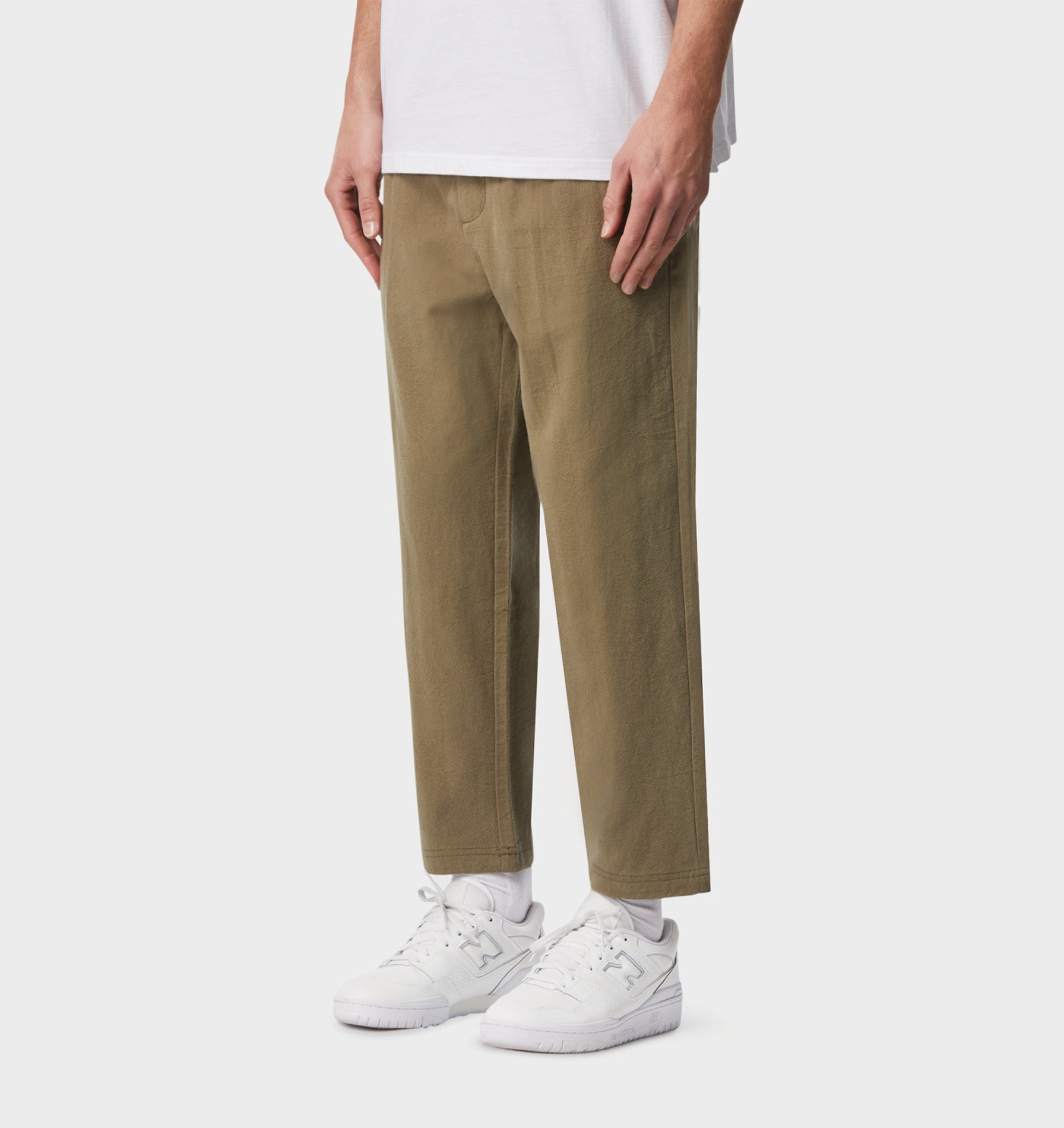 Linen Kobe Pant - Dusty Green