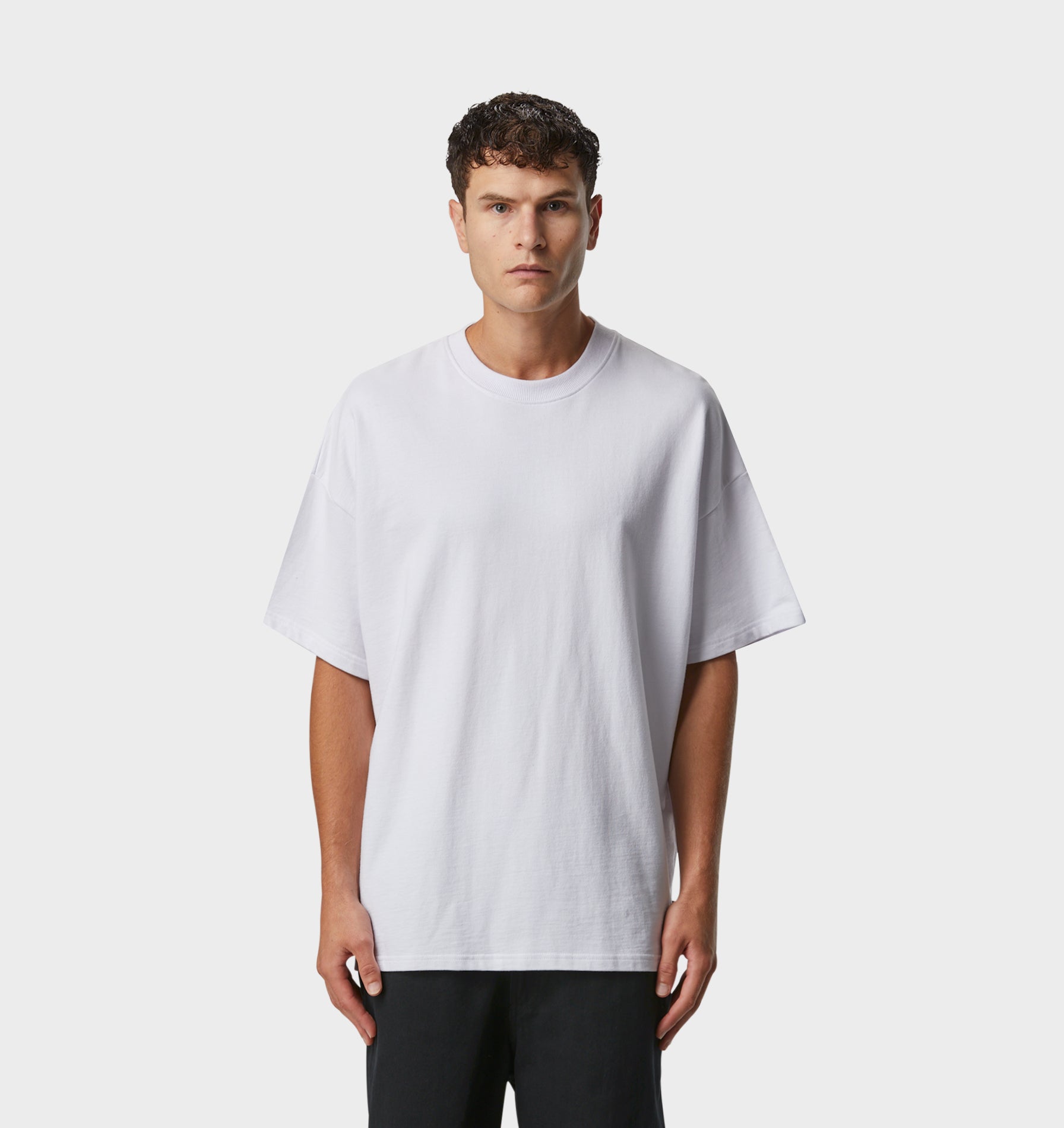 Heavy Box Tee - White