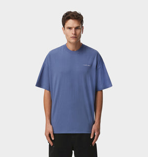 Box Tee - Dusk Blue