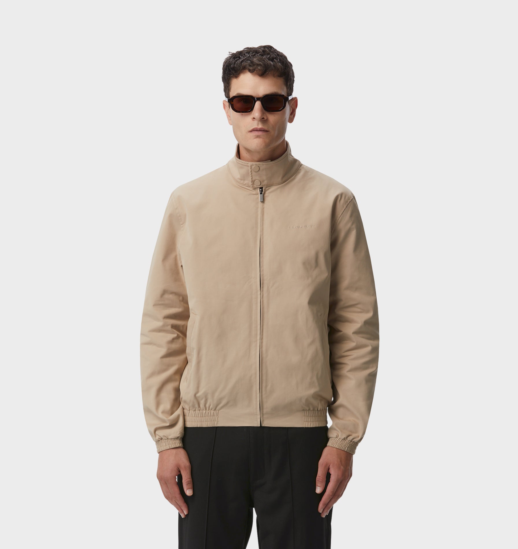 Harrington Jacket - Taupe