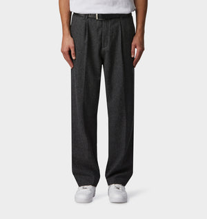 Winston Pant - Charcoal Wool