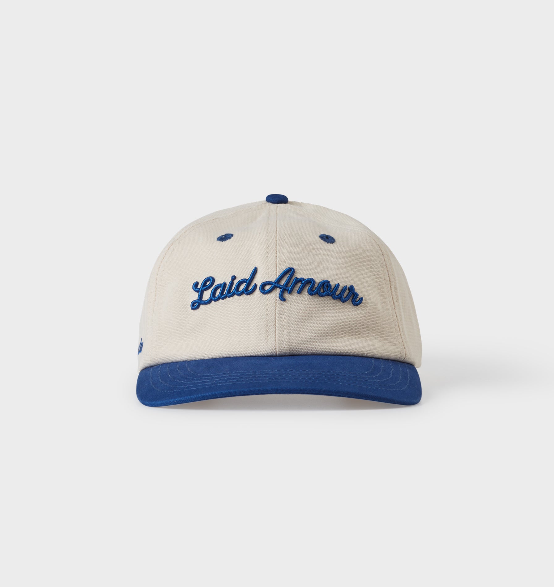 Finlay Cap - Off White/Blue