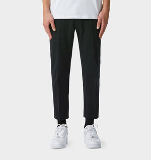 Linen Slim Kobe Pant - Black