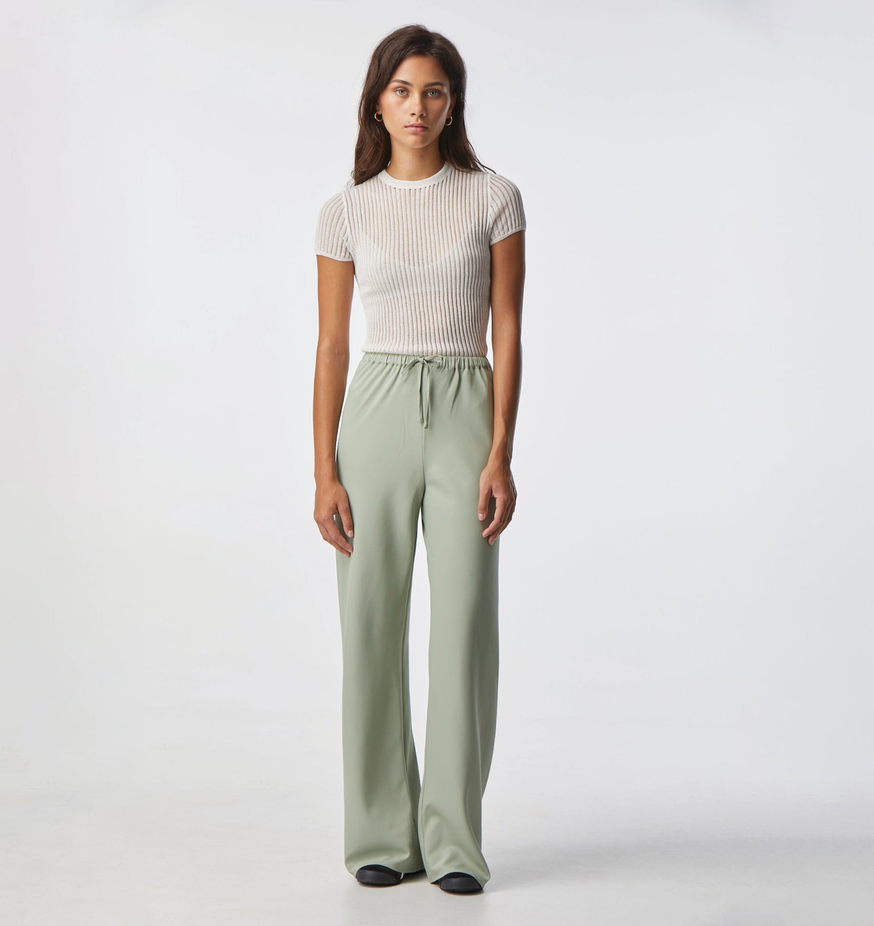 Billie Bias Pant - Sage