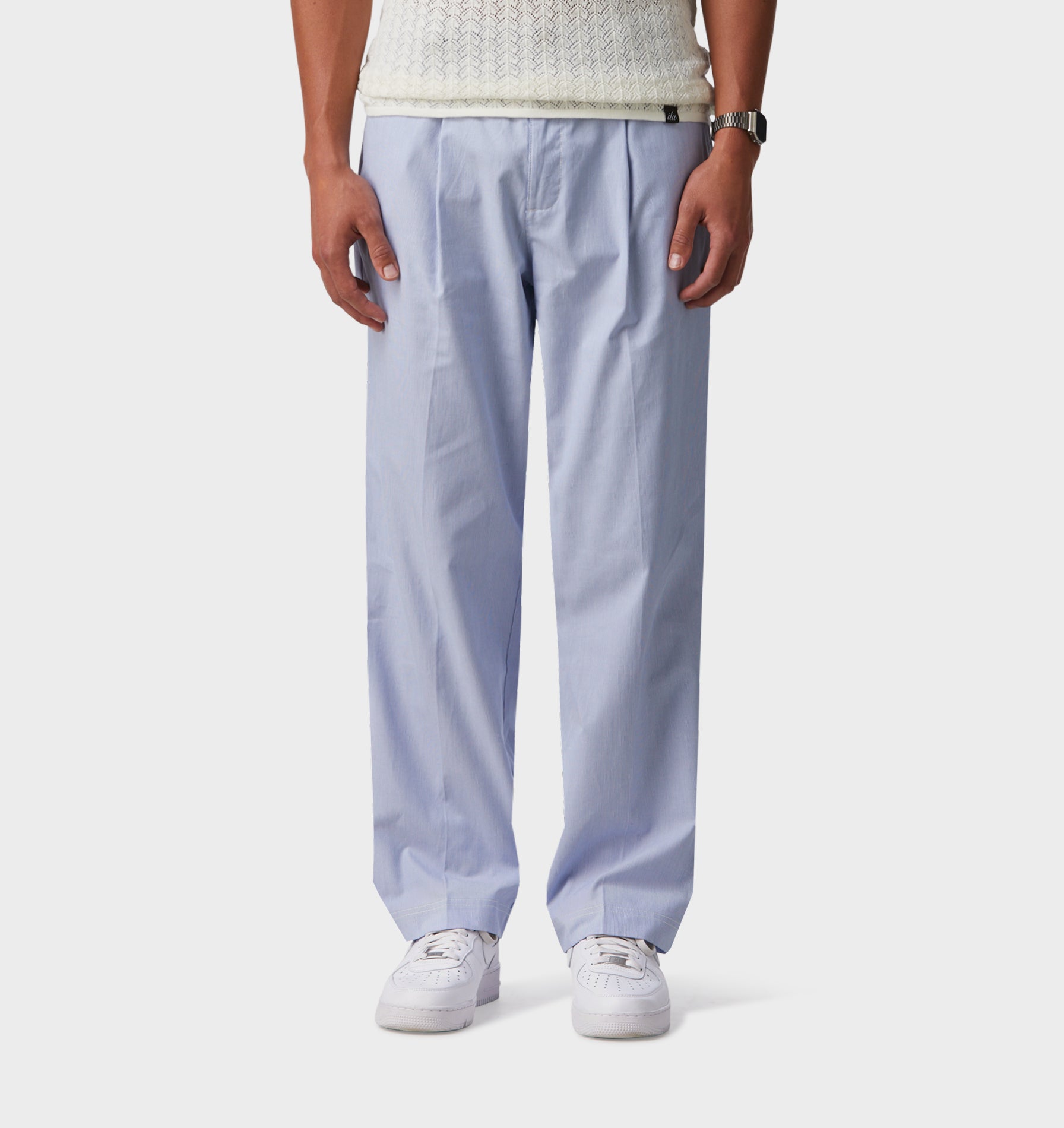 Stripe Winston Pant - Blue/White Stripe