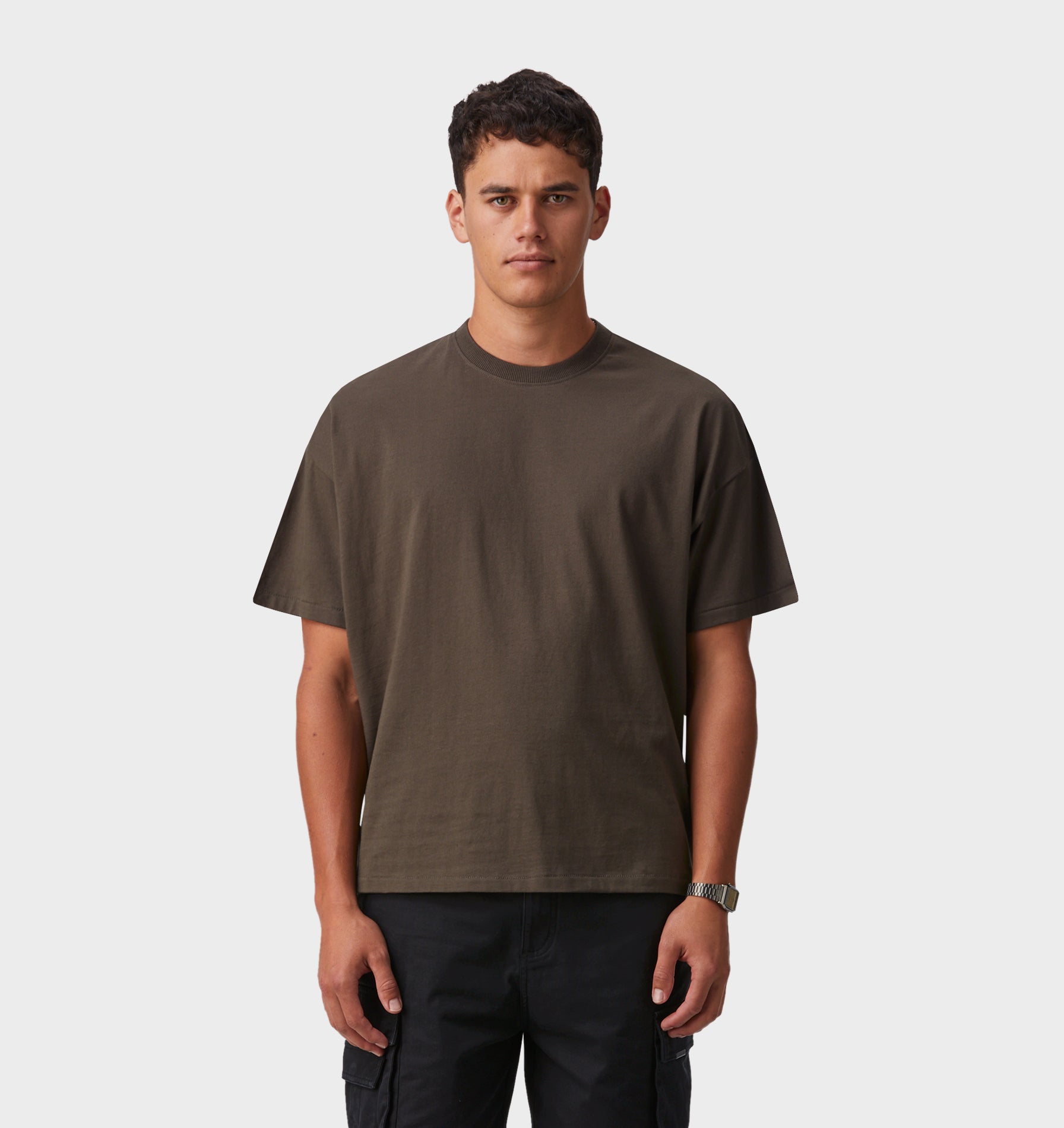 Lewi Tee - Burnt Olive