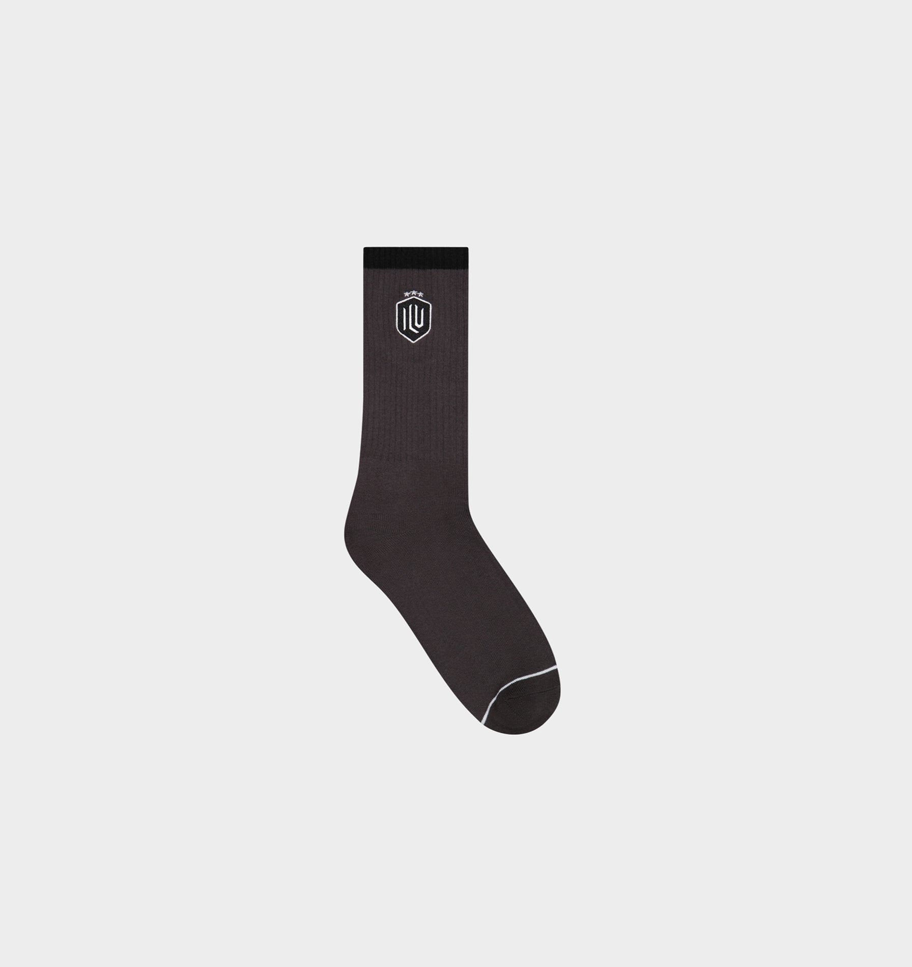 Football Sock - Charcoal