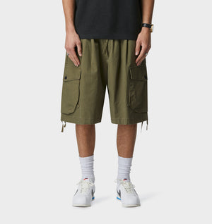 Leighton Cargo Short - Olive