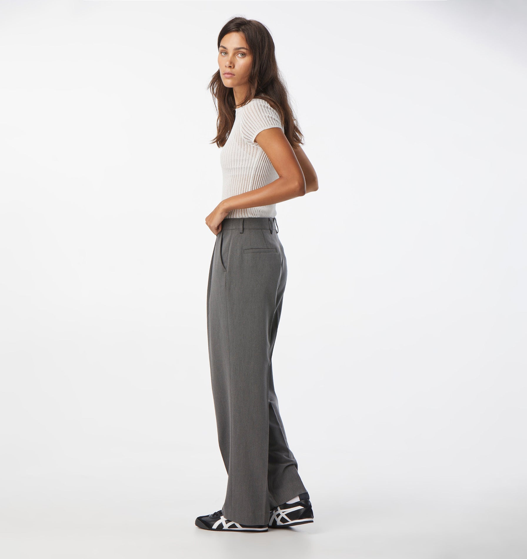 Xander Tailored Pant - Grey