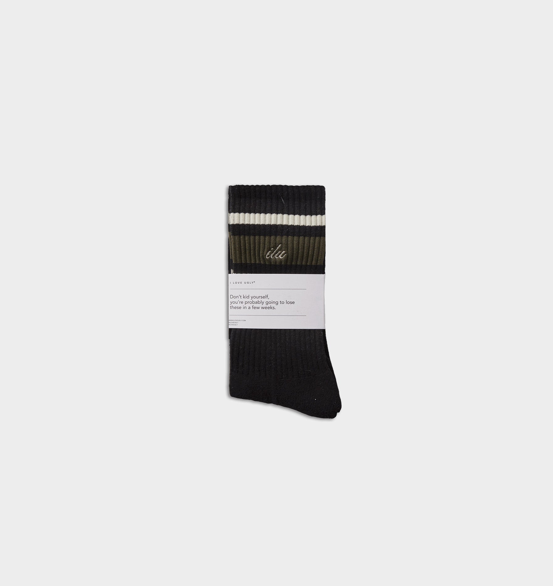 Tottenham Sock - Black/Woodhill