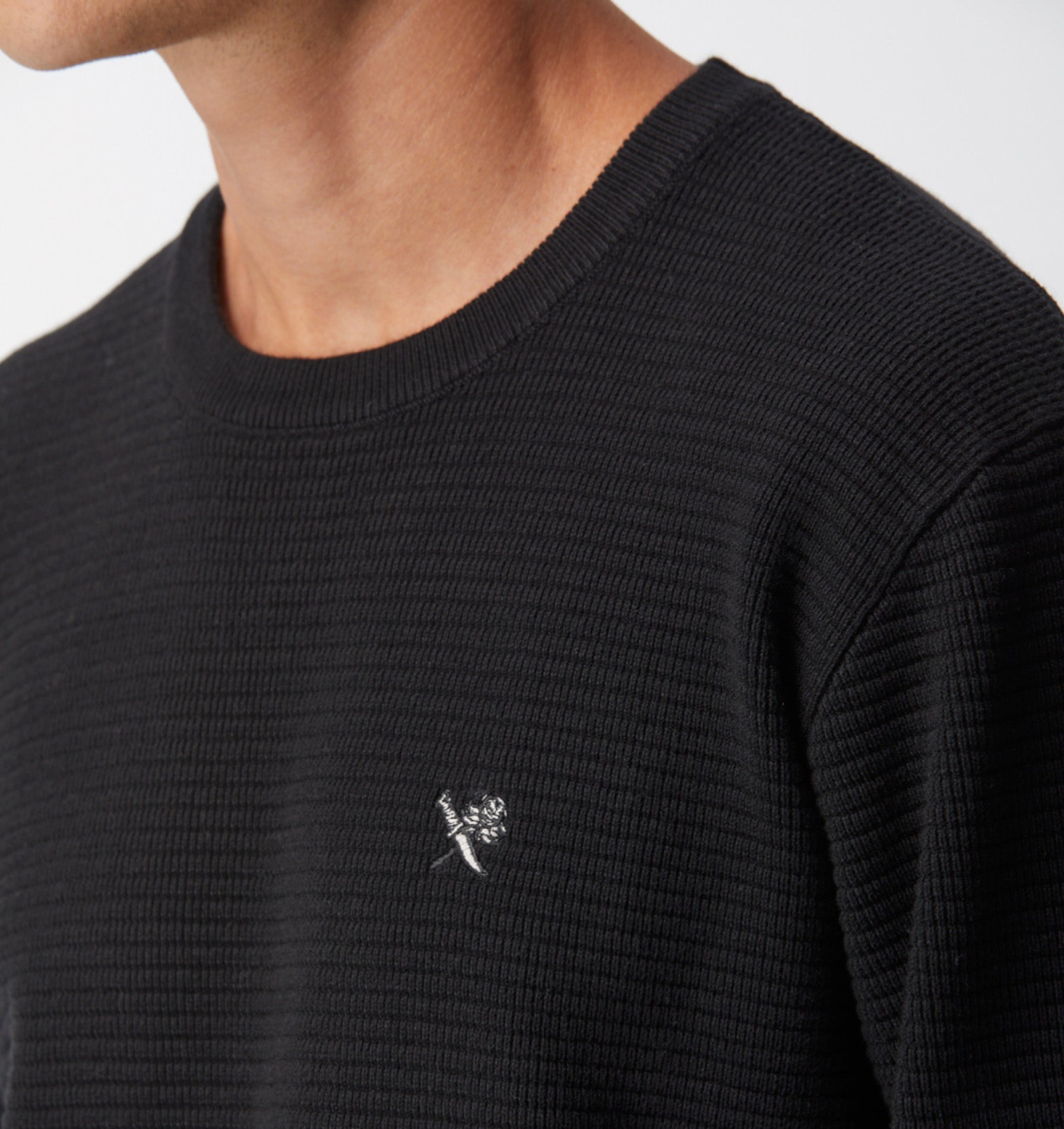 Mid Weight Sweater - Black