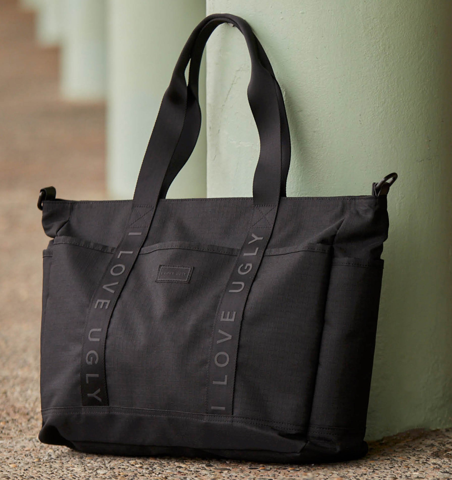 Isaac Tote Bag - Black