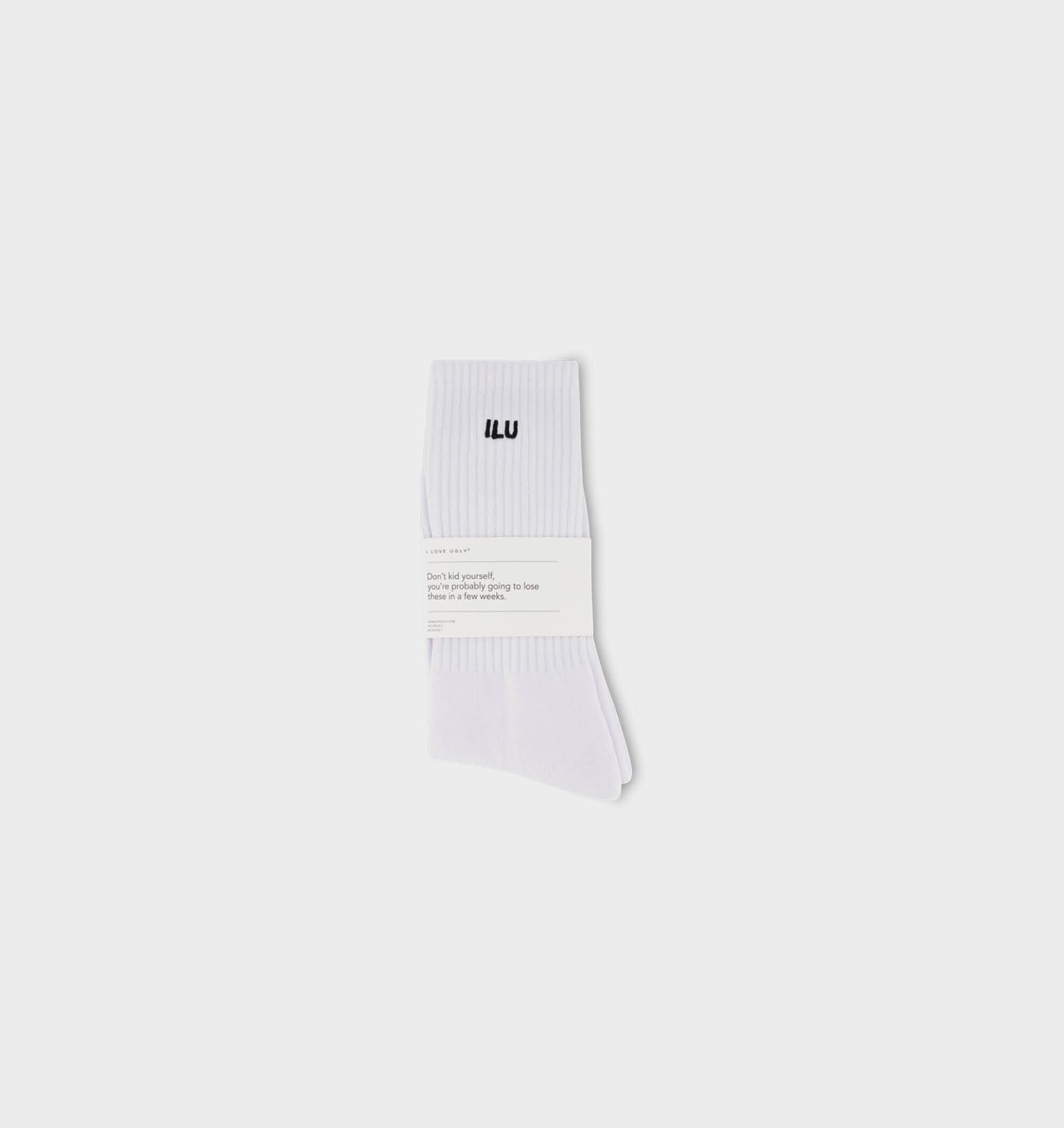 Basic Sock - White