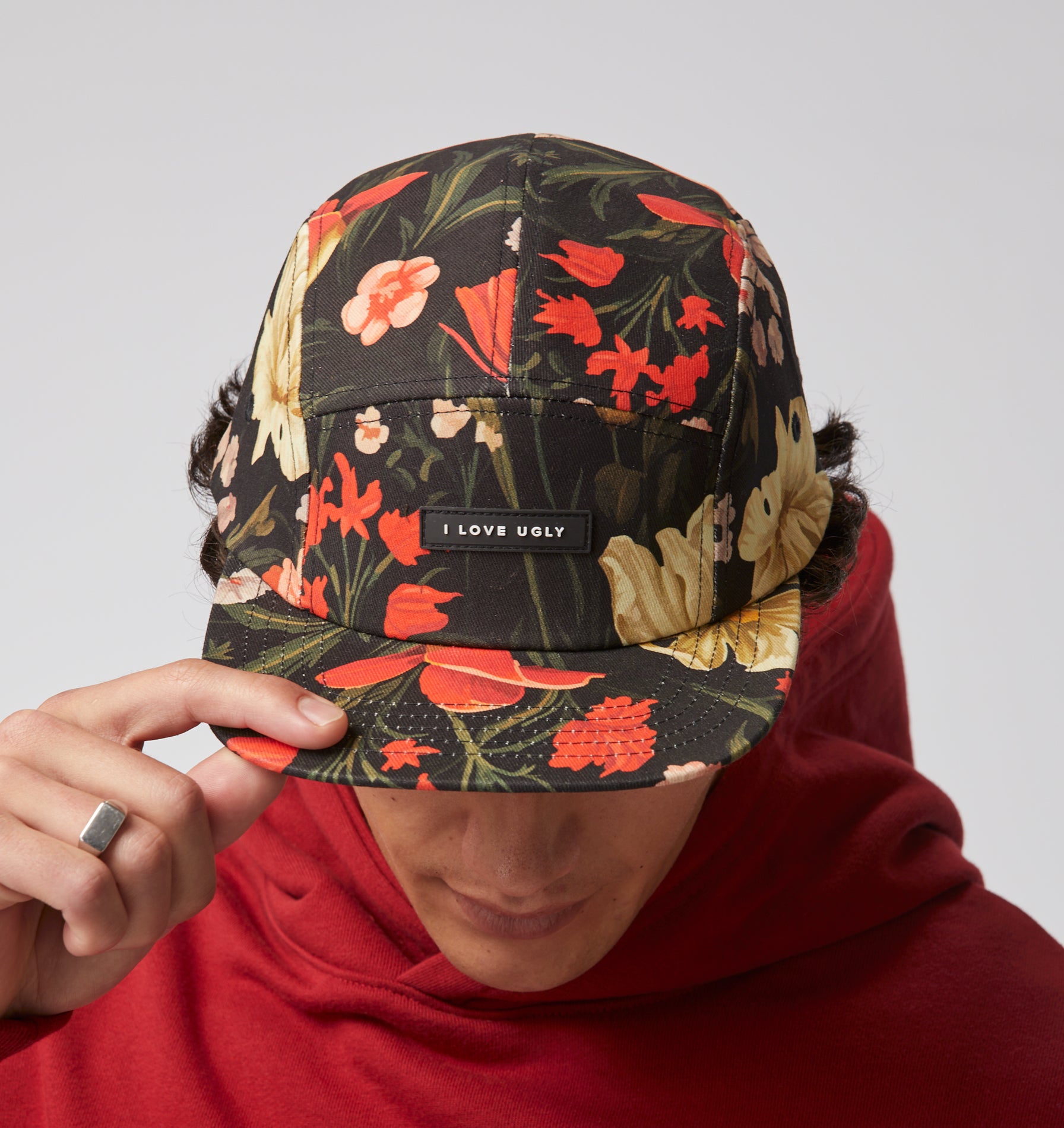 Floral cap online