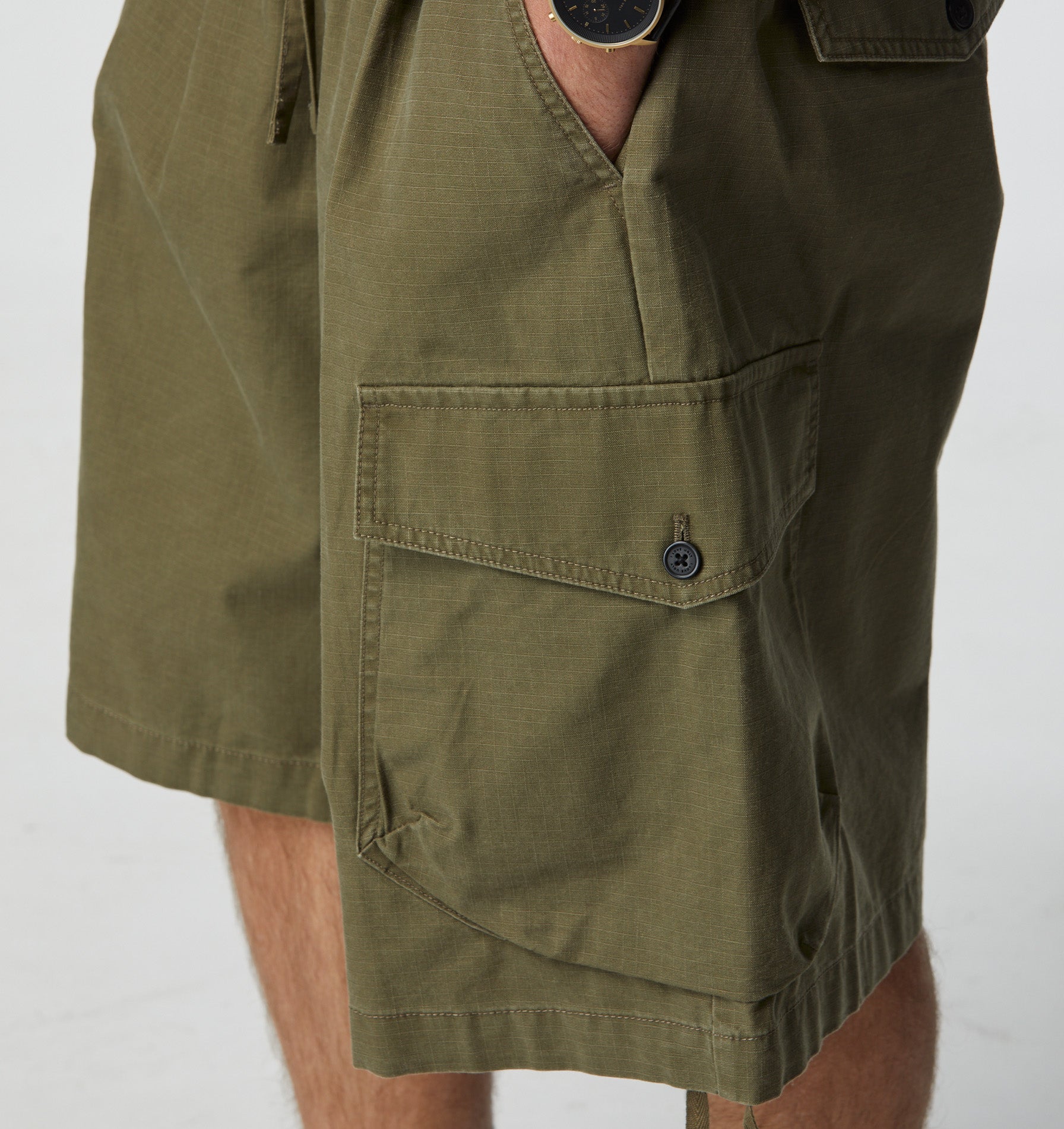 Leighton Cargo Short - Olive