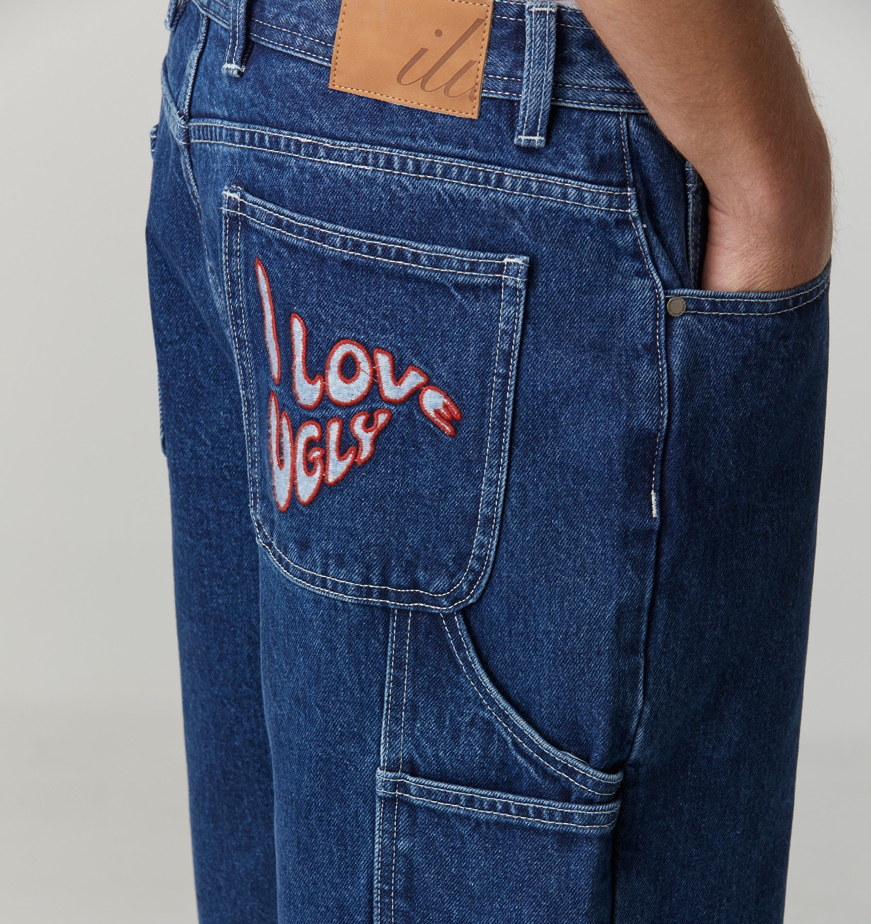 Clean Carpenter Short - Indigo