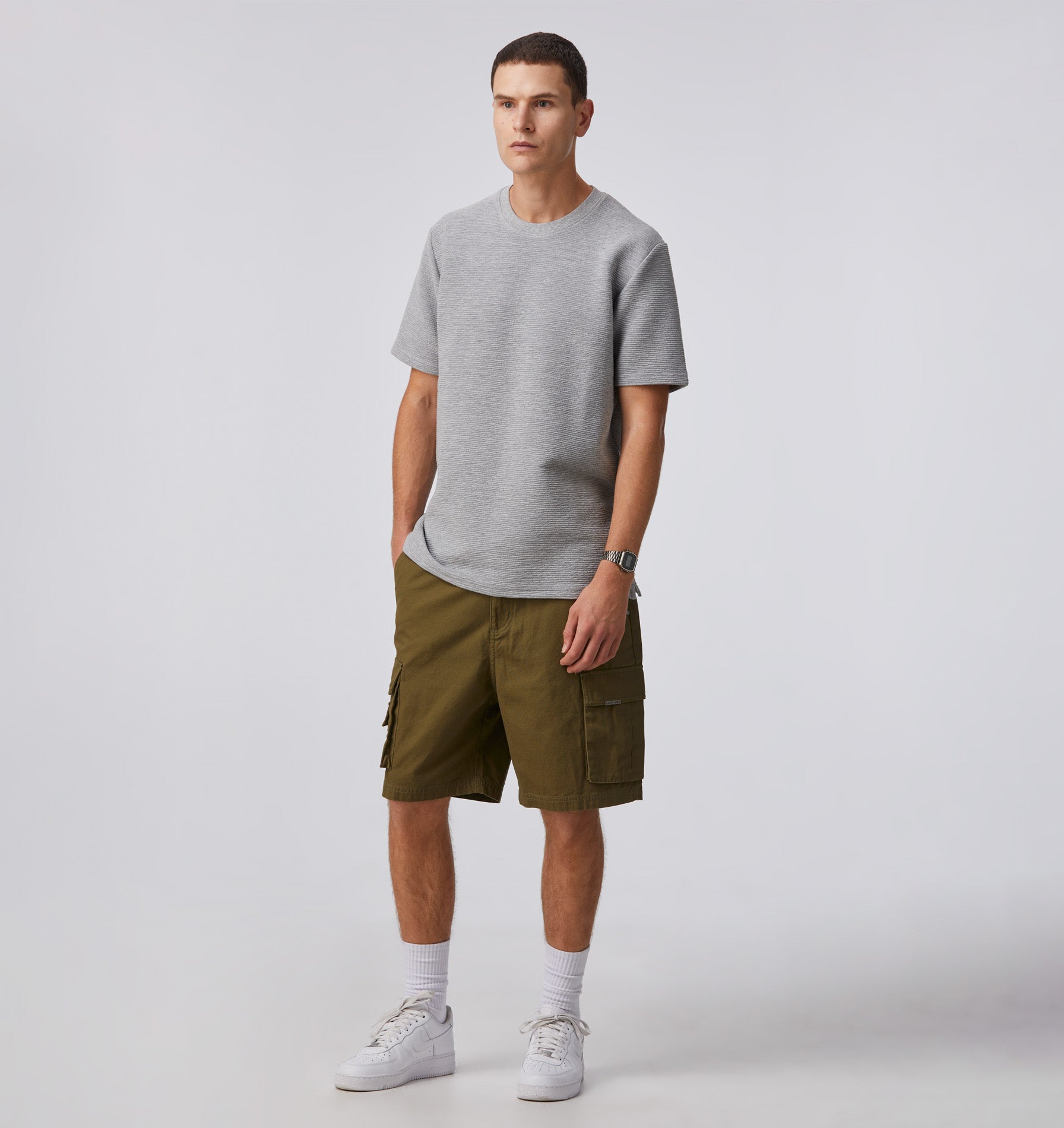 Ezra Cargo Short - Khaki