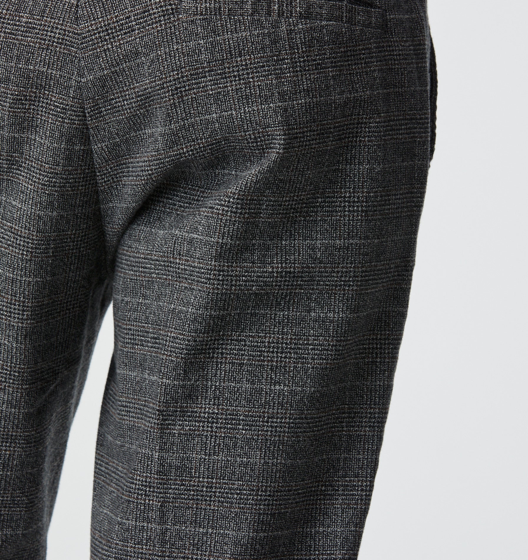 Slim Kobe Pant - Regular - Charcoal Plaid