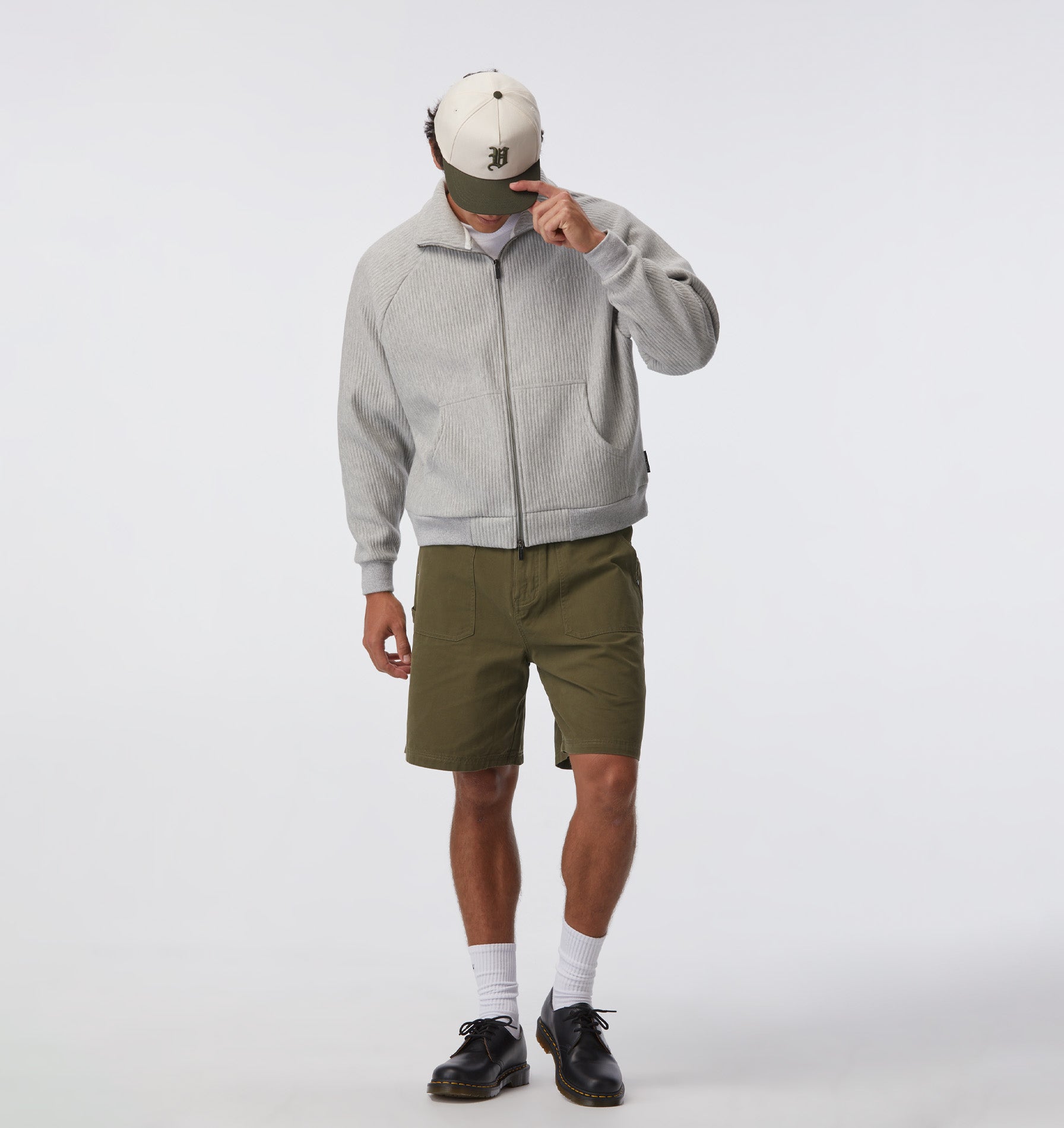 Canvas Workers Short - Khaki