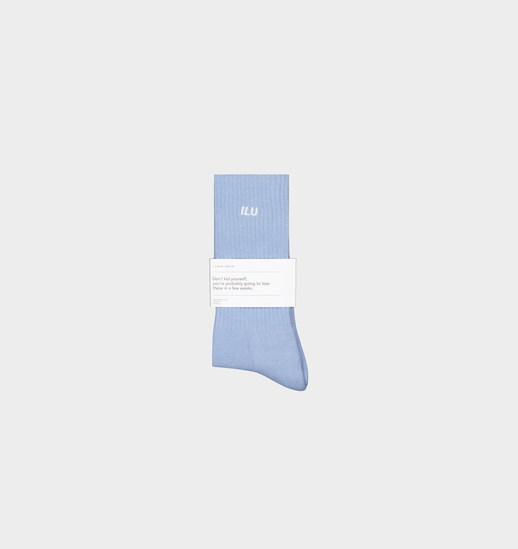 Basic Sock - Ice Blue