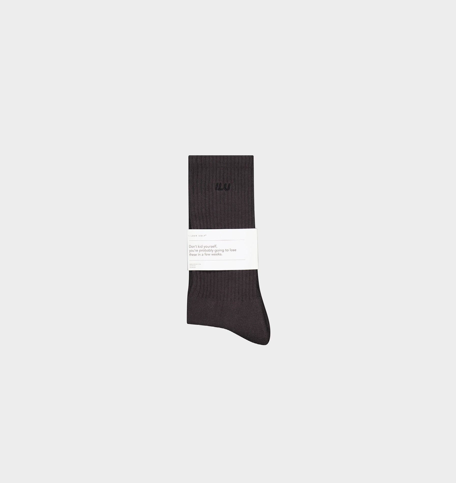 Basic Sock - Charcoal