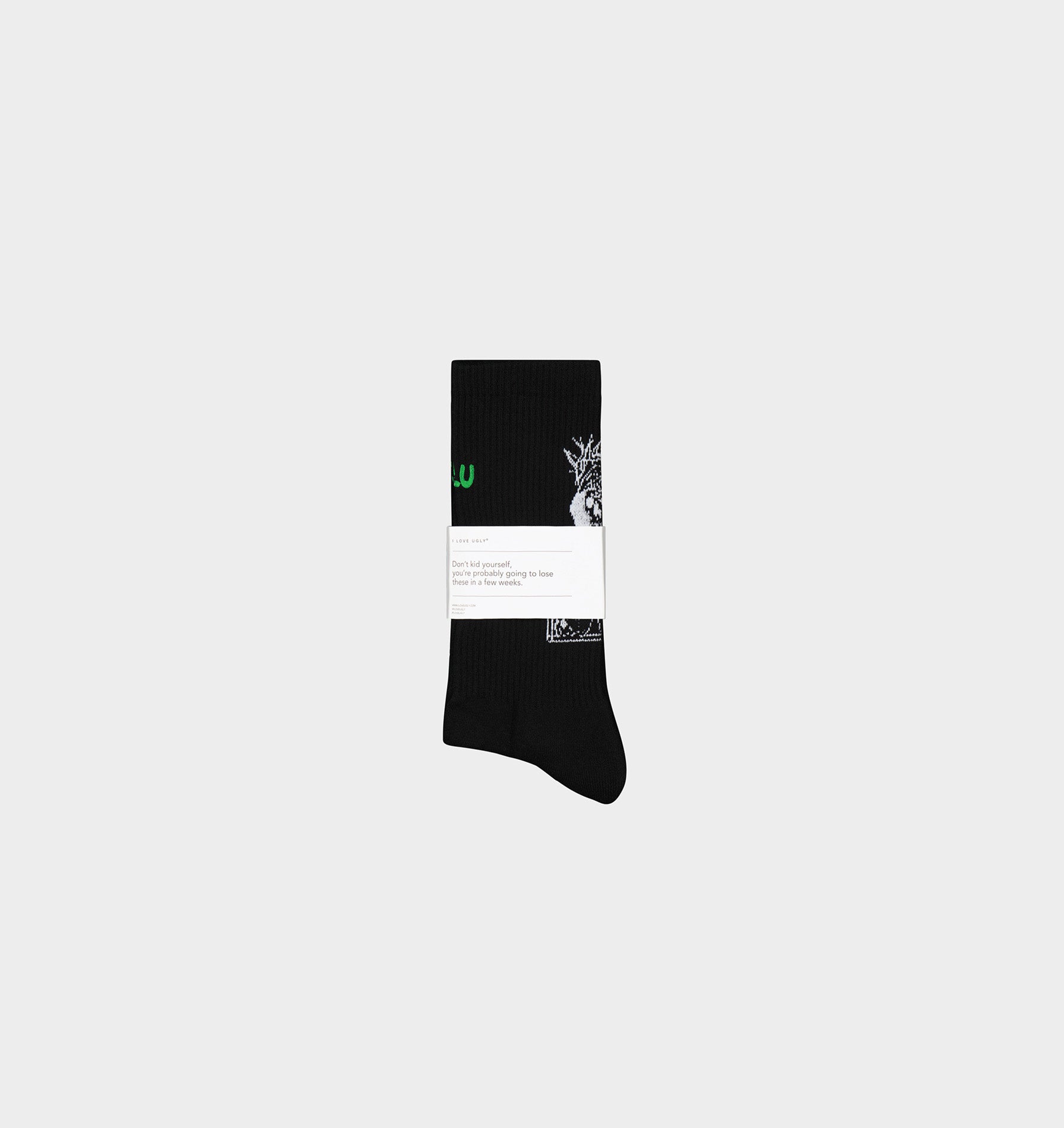 Resurgence Sock - Black/Green