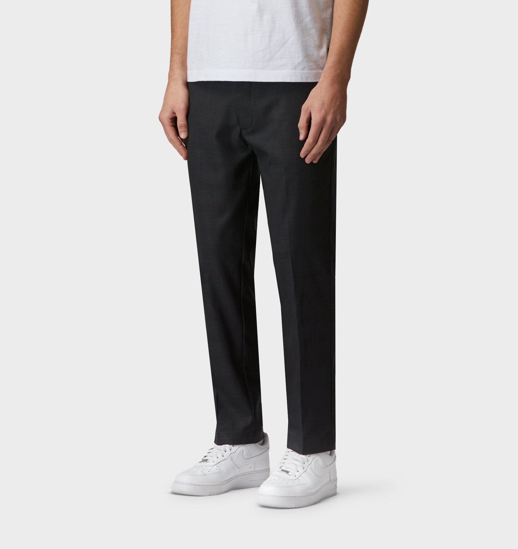 Slim Kobe Pant - Tall - Charcoal Mini Check