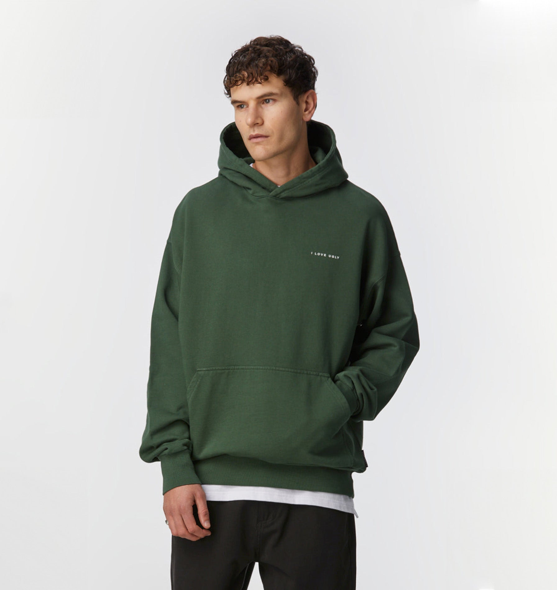 Box Hood - Forest Green