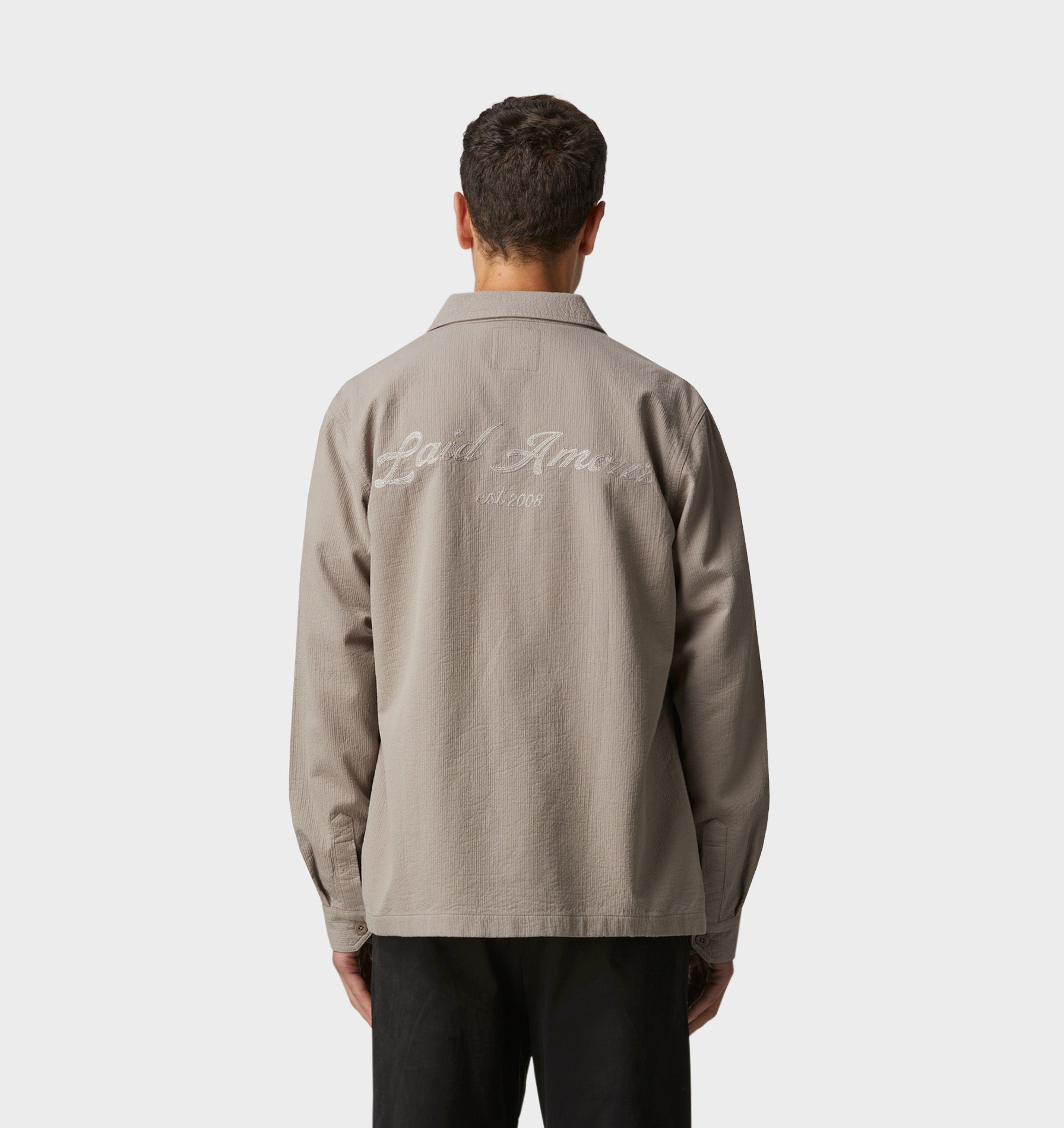 Vinnie Workwear LS Shirt - Taupe