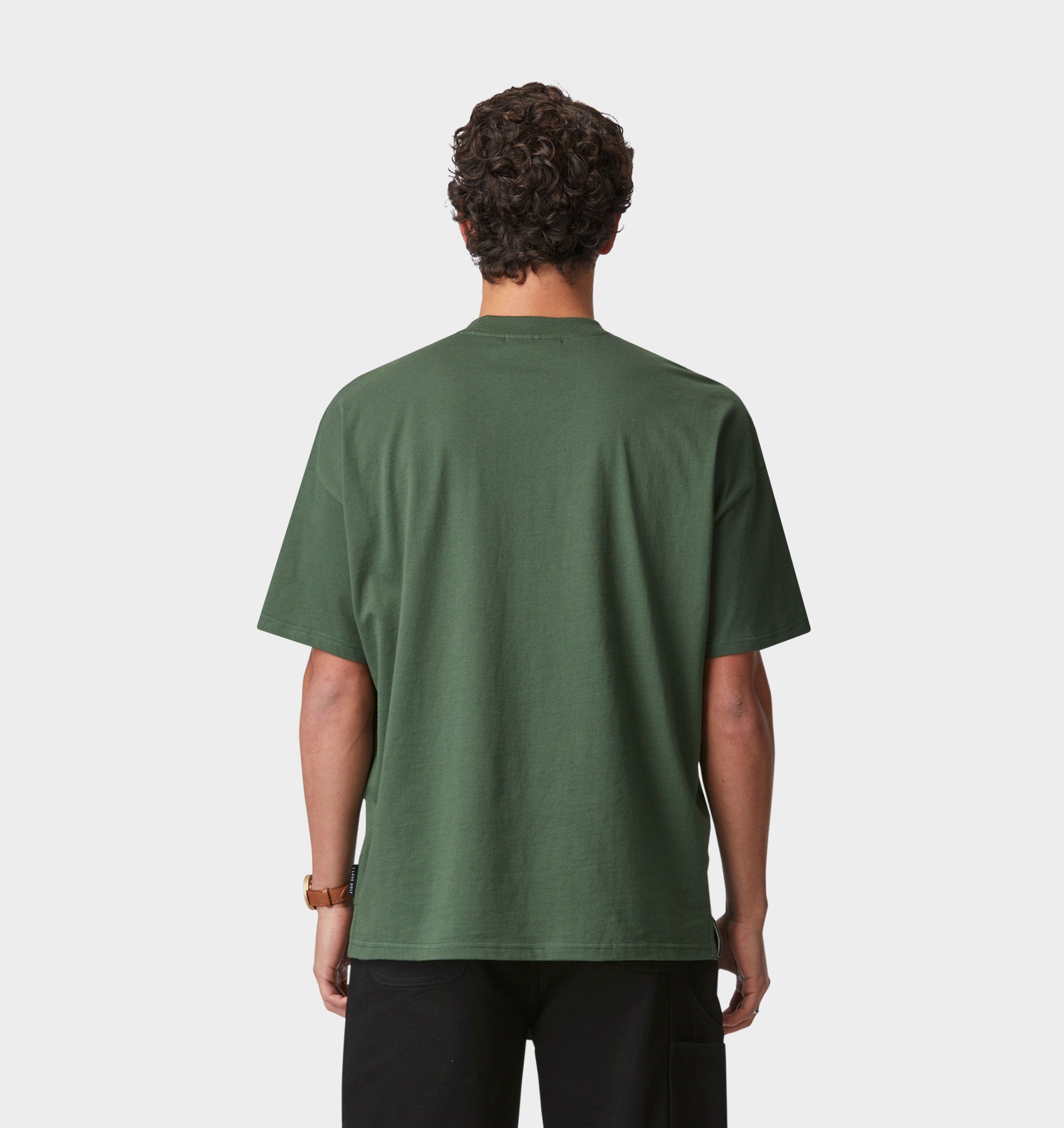 Pocket Box Tee - Forest Green