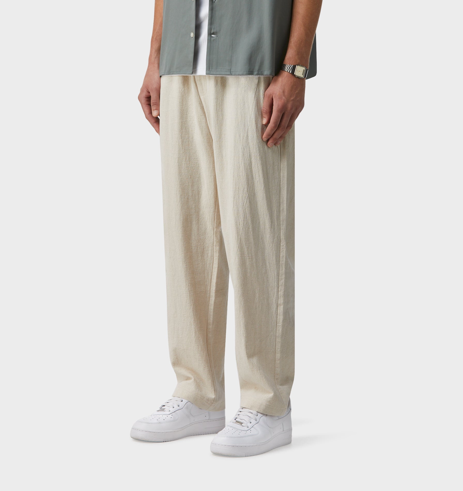 Cooper Linen Pant - Bone