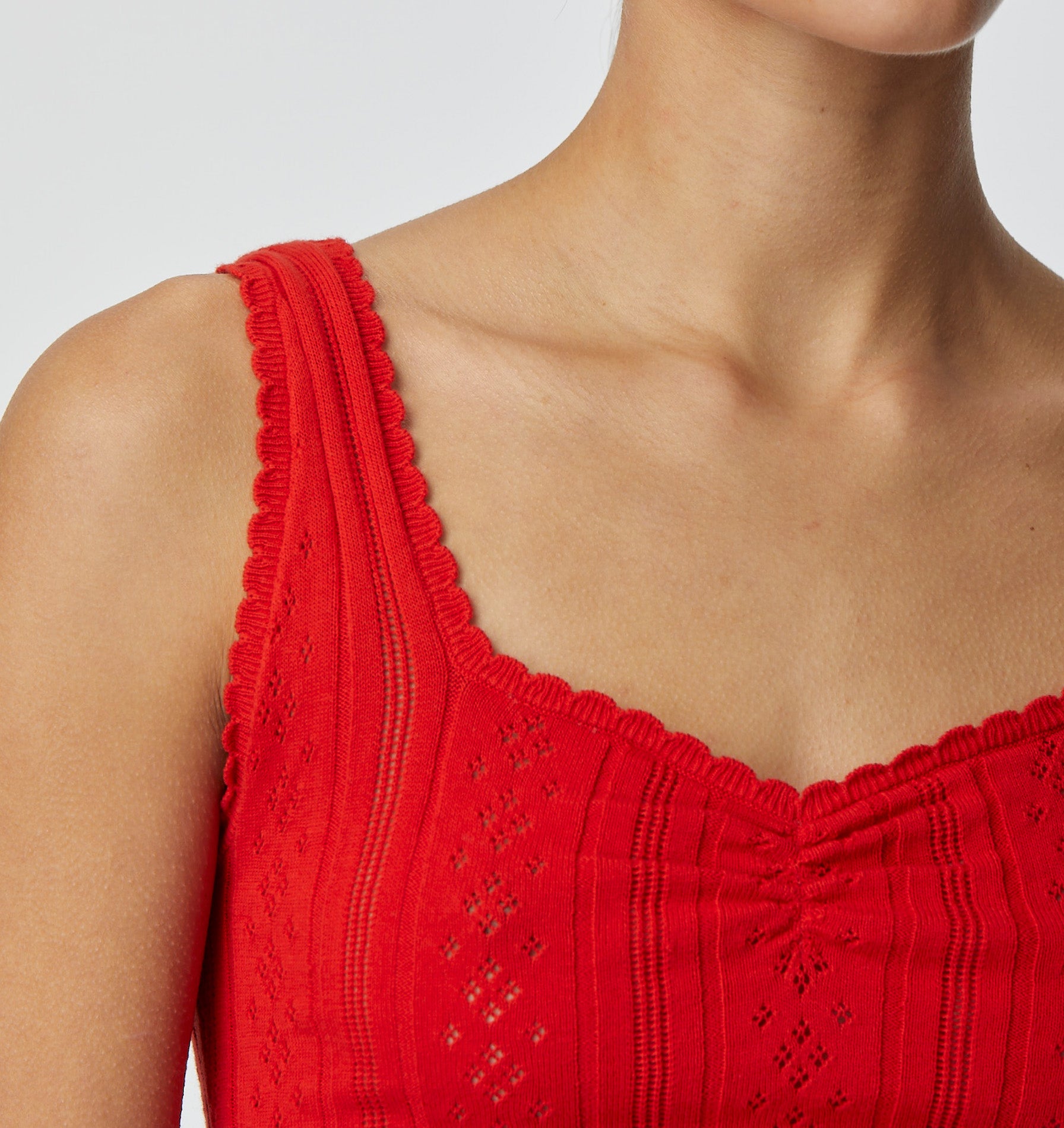 Sawyer Knit Top - Red