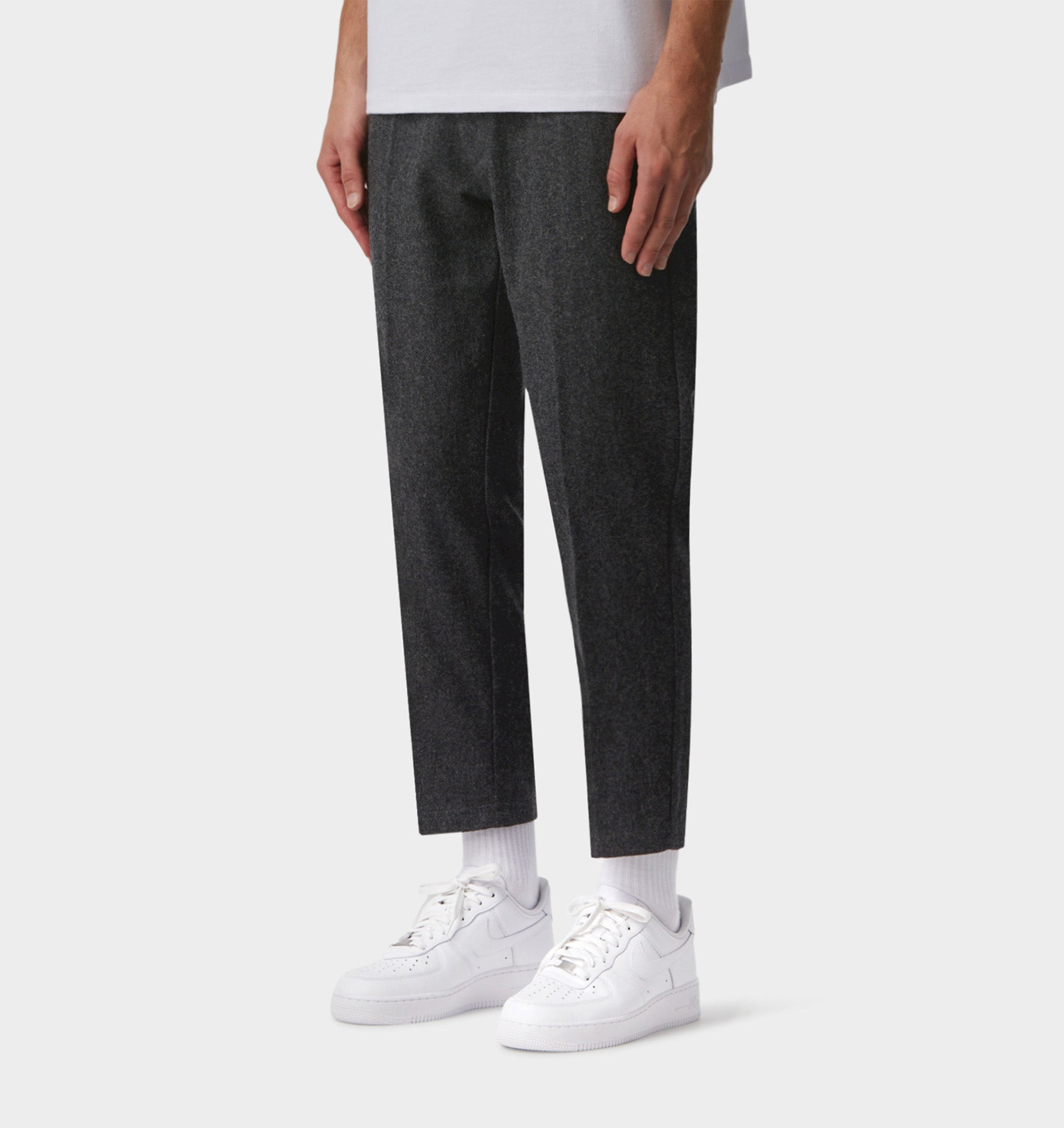 Slim Kobe Pant - Charcoal Wool