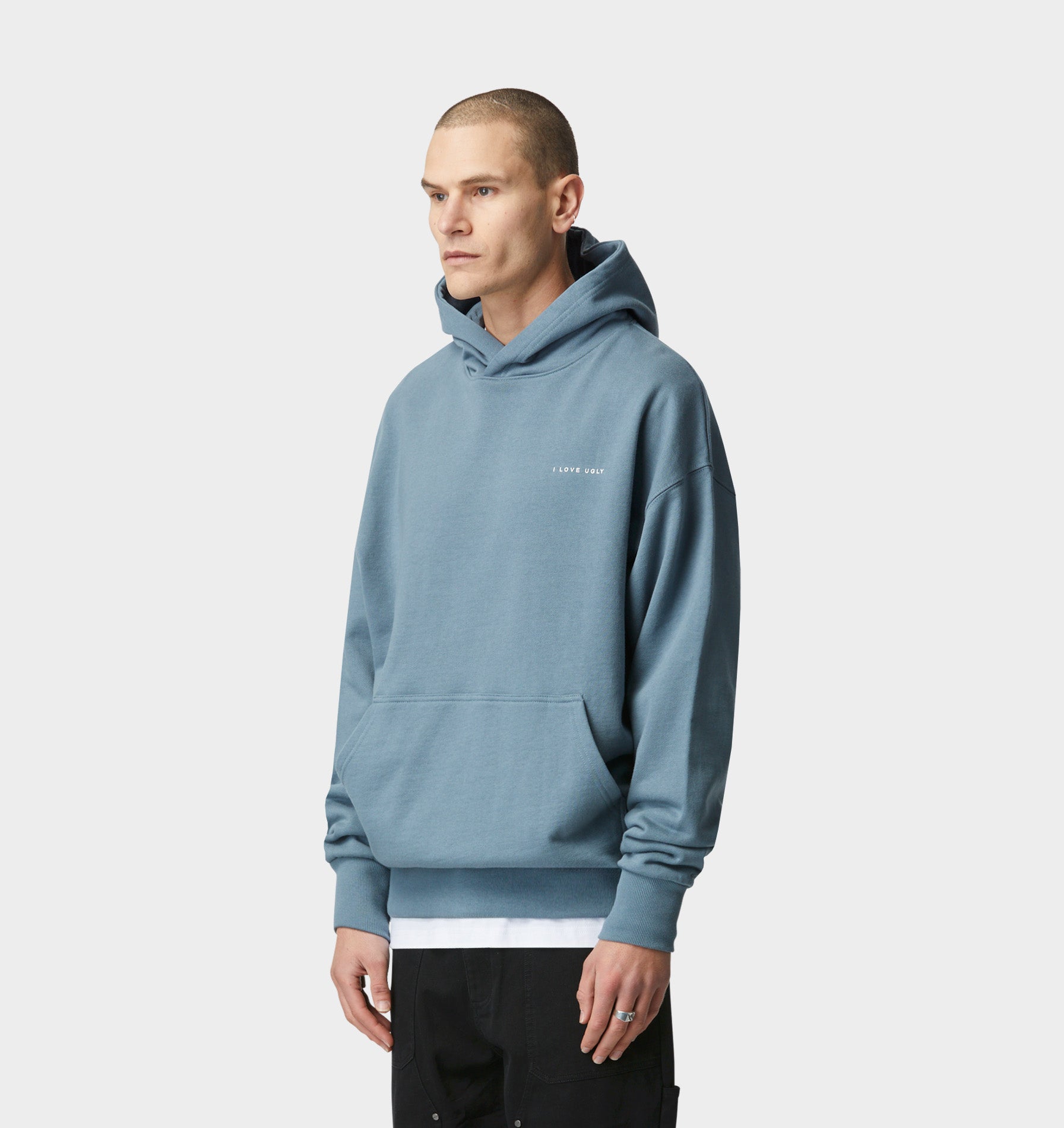 Box Hood - Fog Blue