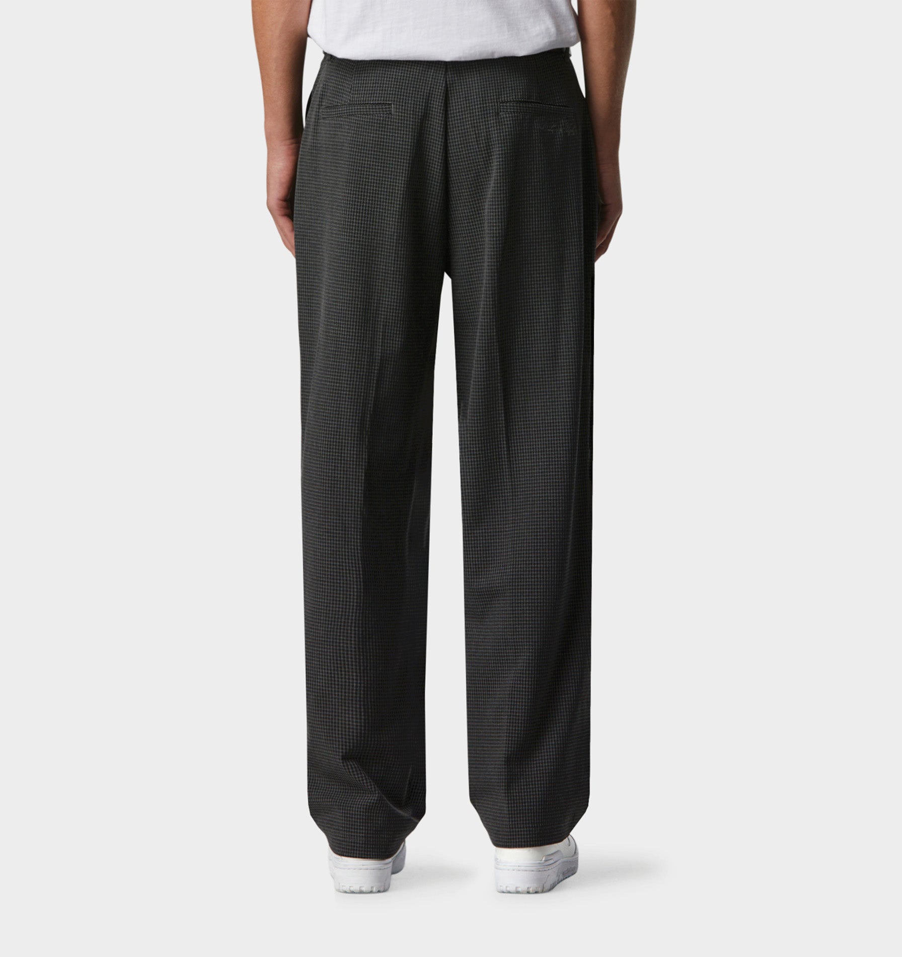 Winston Pant - Charcoal Houndstooth