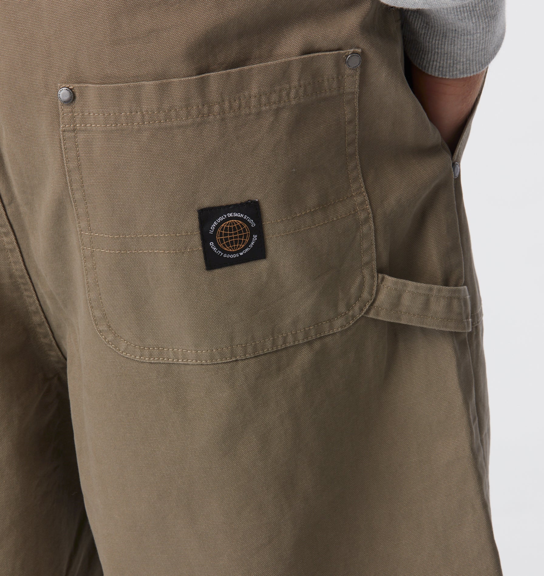 Canvas Workers Short - Mocha