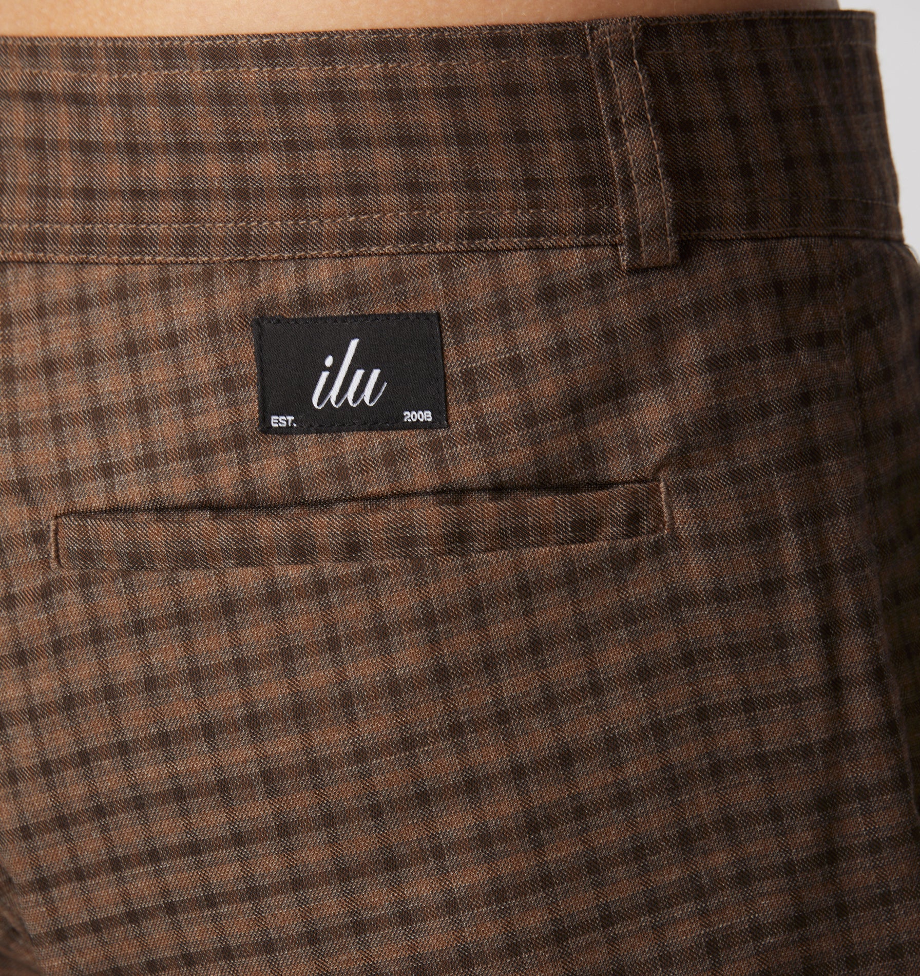 Slim Kobe Pant - Tall - Mocha Check