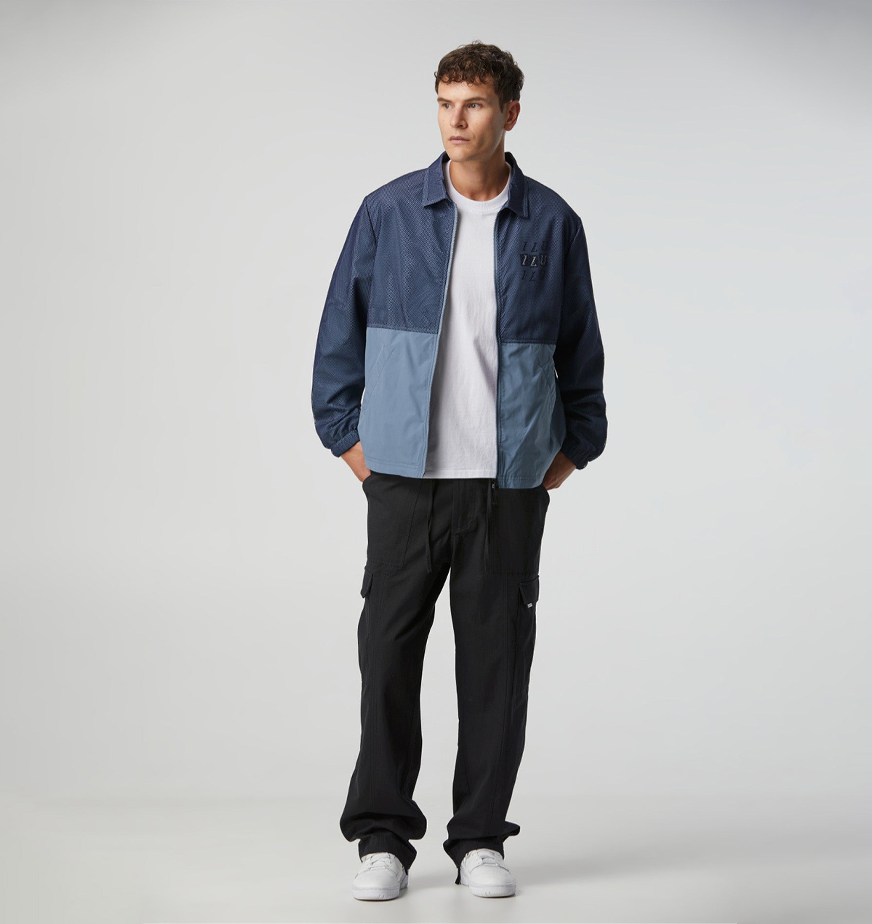 Lloyd Utility Jacket - Blue/Navy