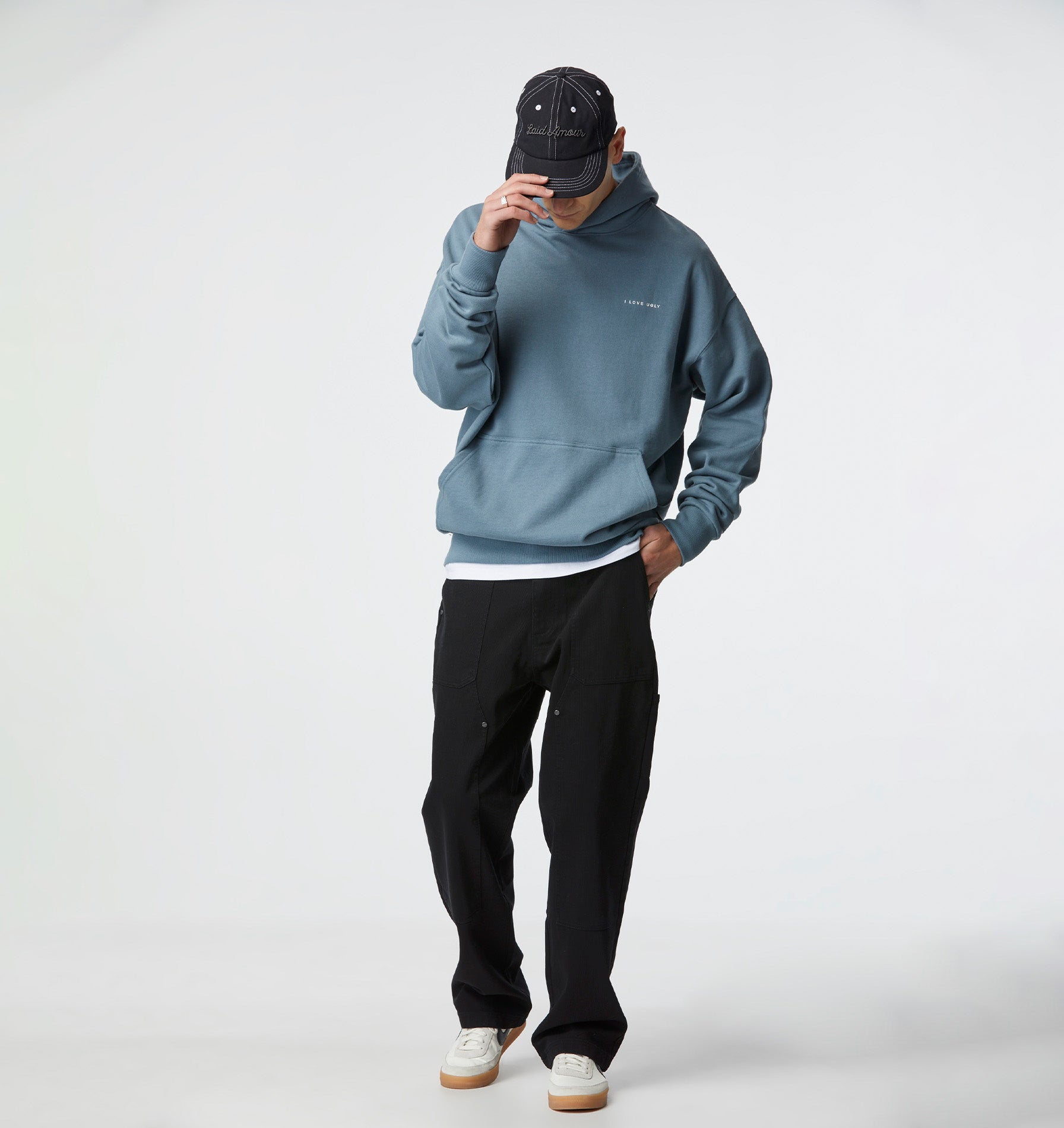 Box Hood - Fog Blue