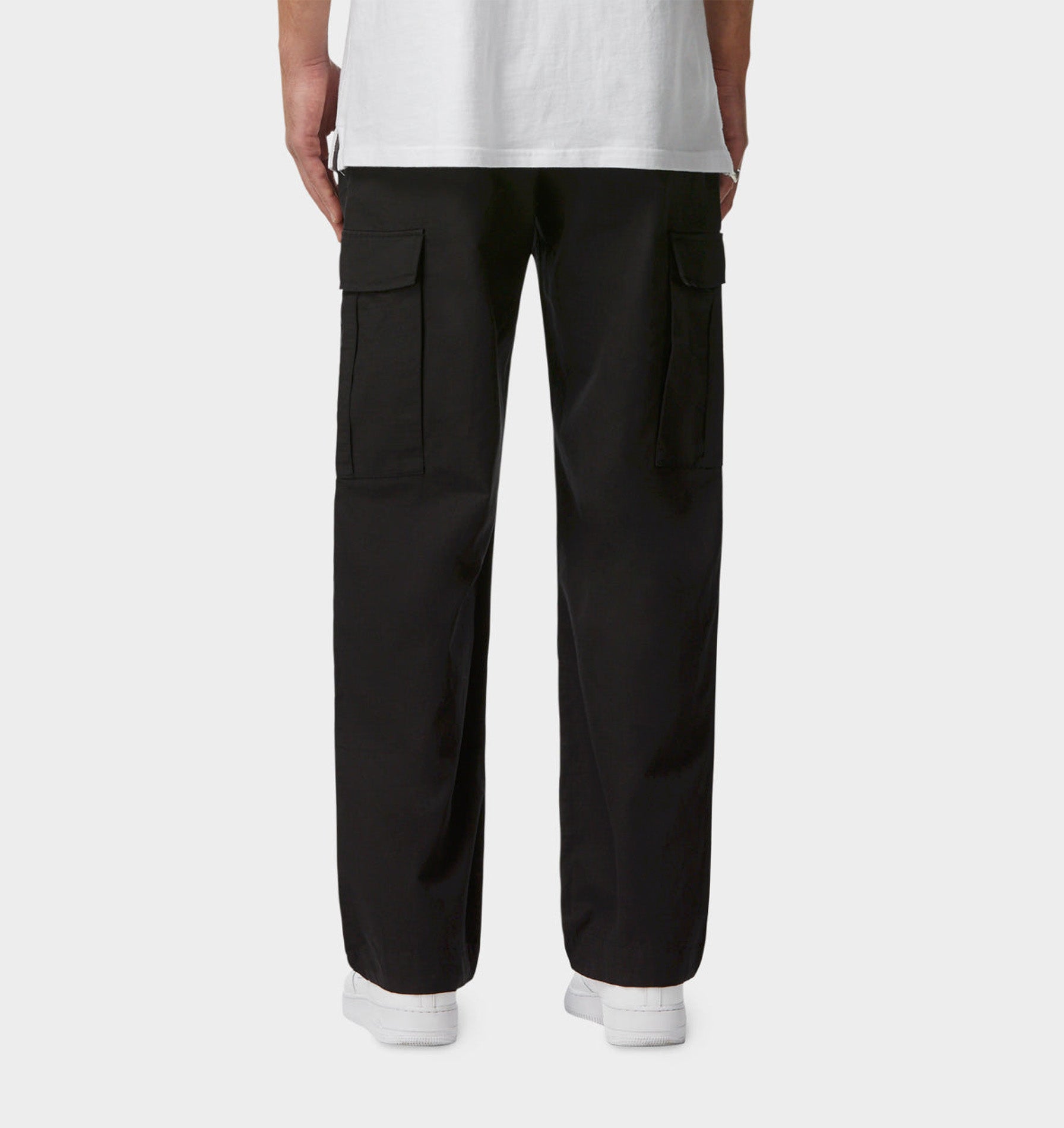 Straight Cargo Pant - Black