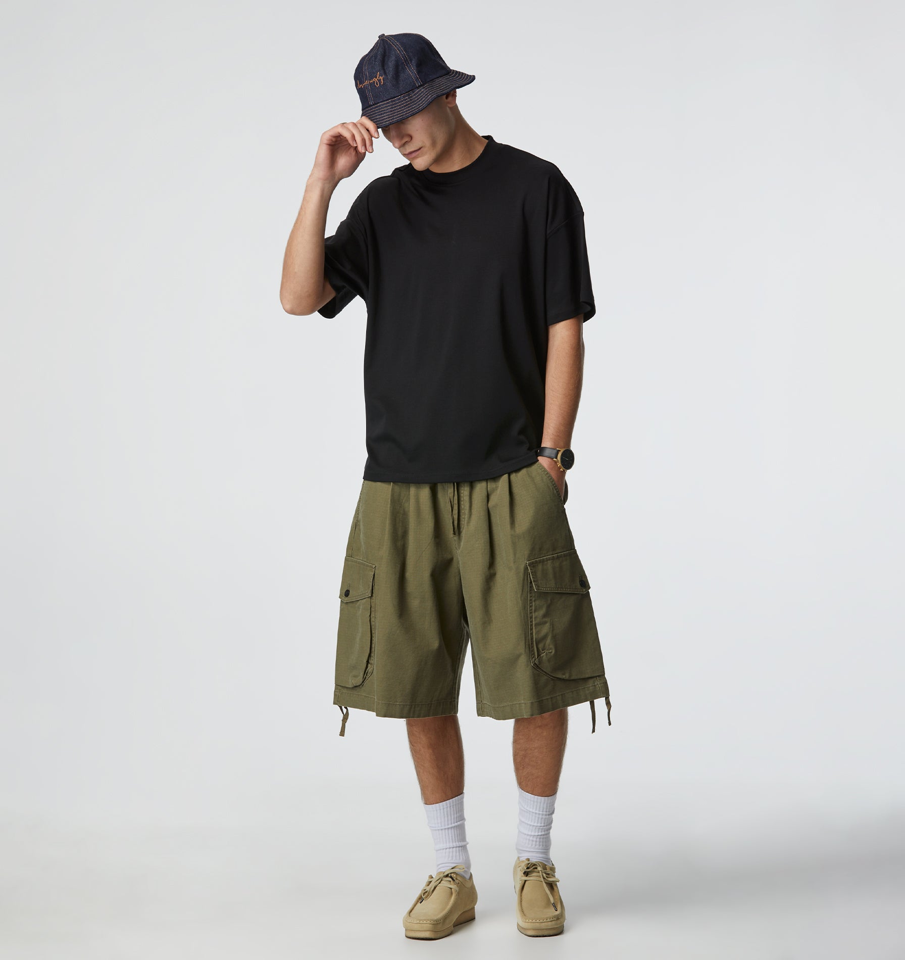 Leighton Cargo Short - Olive