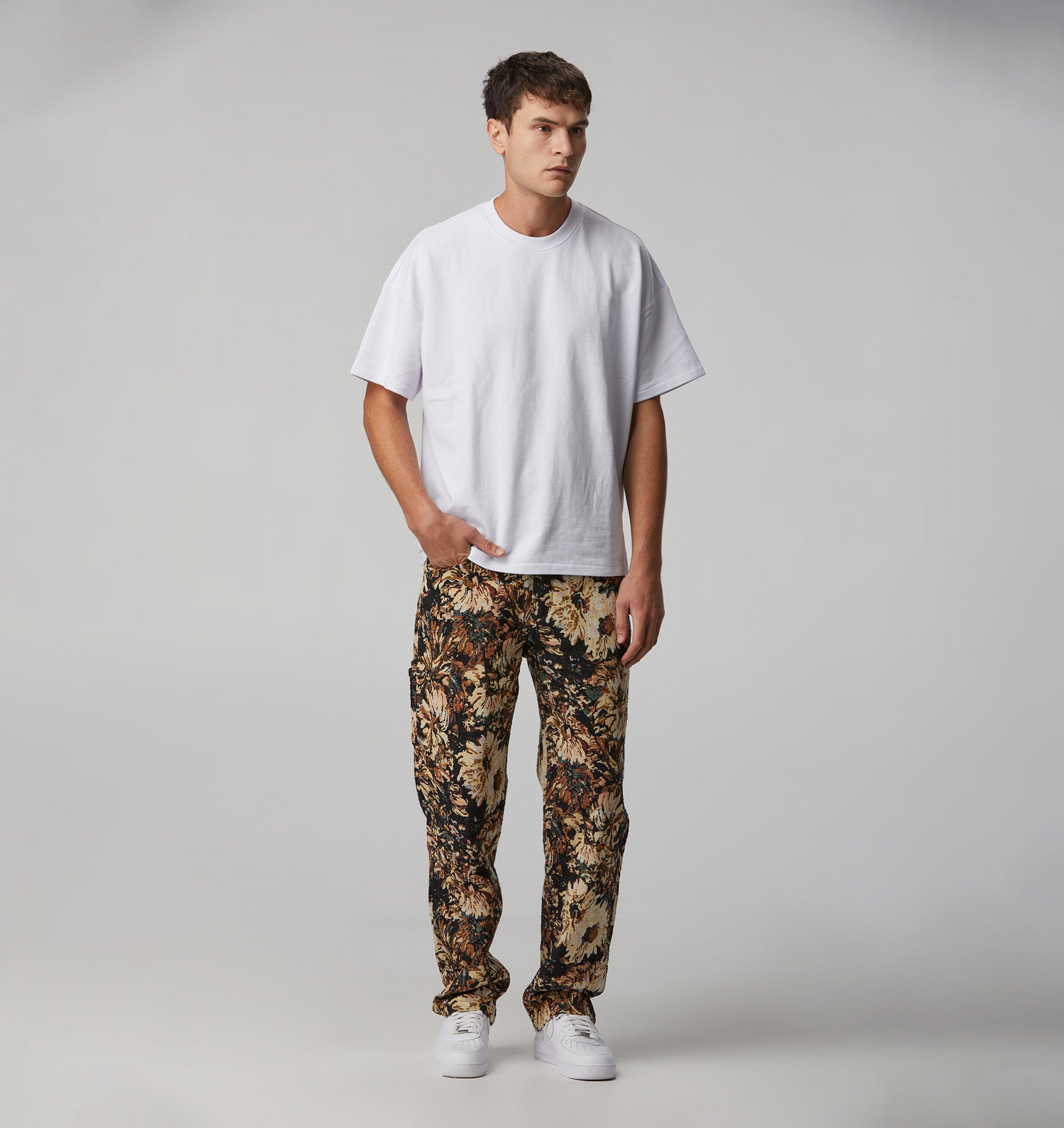 Clean Carpenter Pant - Midnight Floral