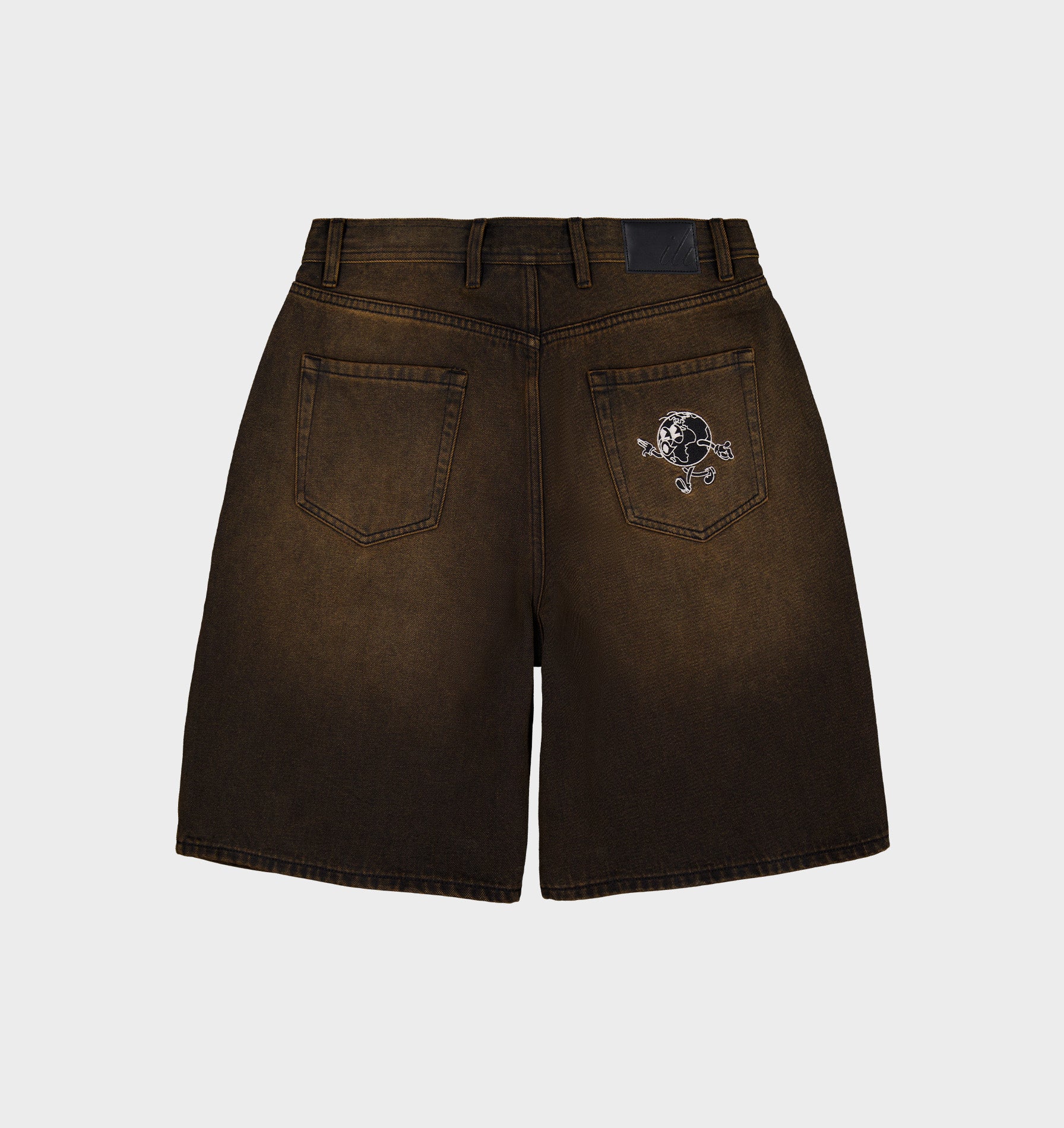 Wyatt Denim Short - Aged Espresso