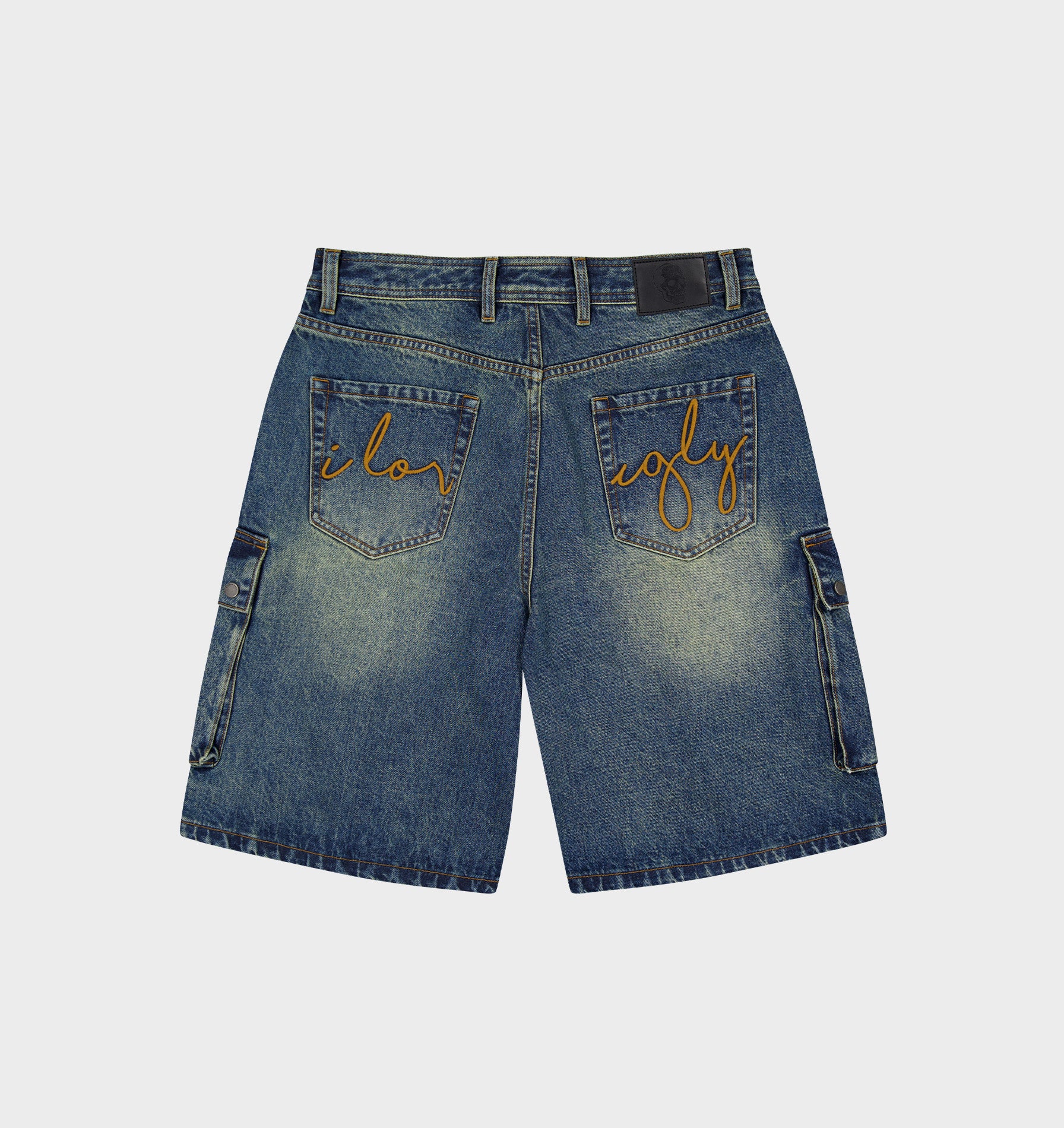 Bronson Cargo Short - Aged Indigo