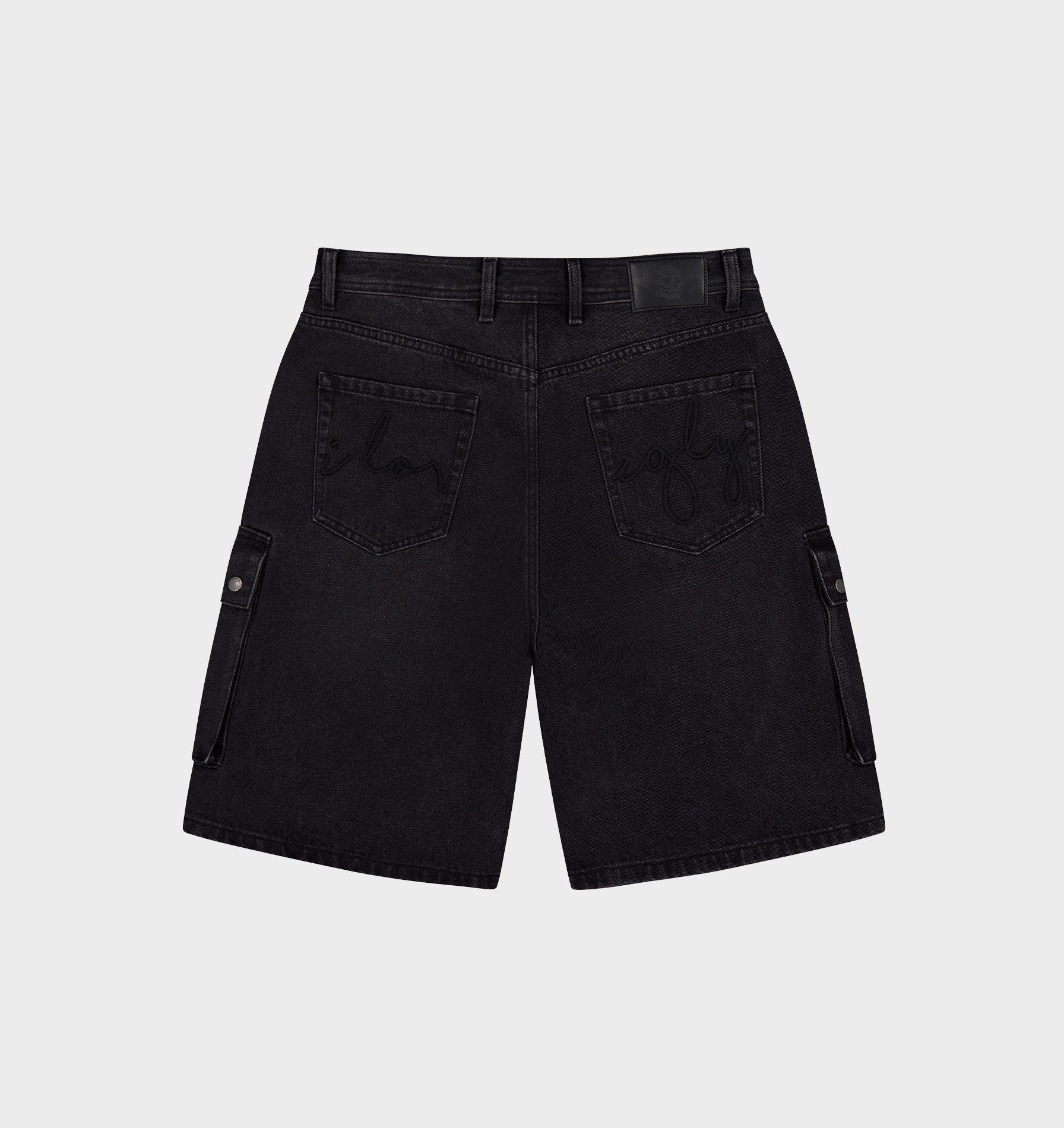 Bronson Cargo Short - Washed Black