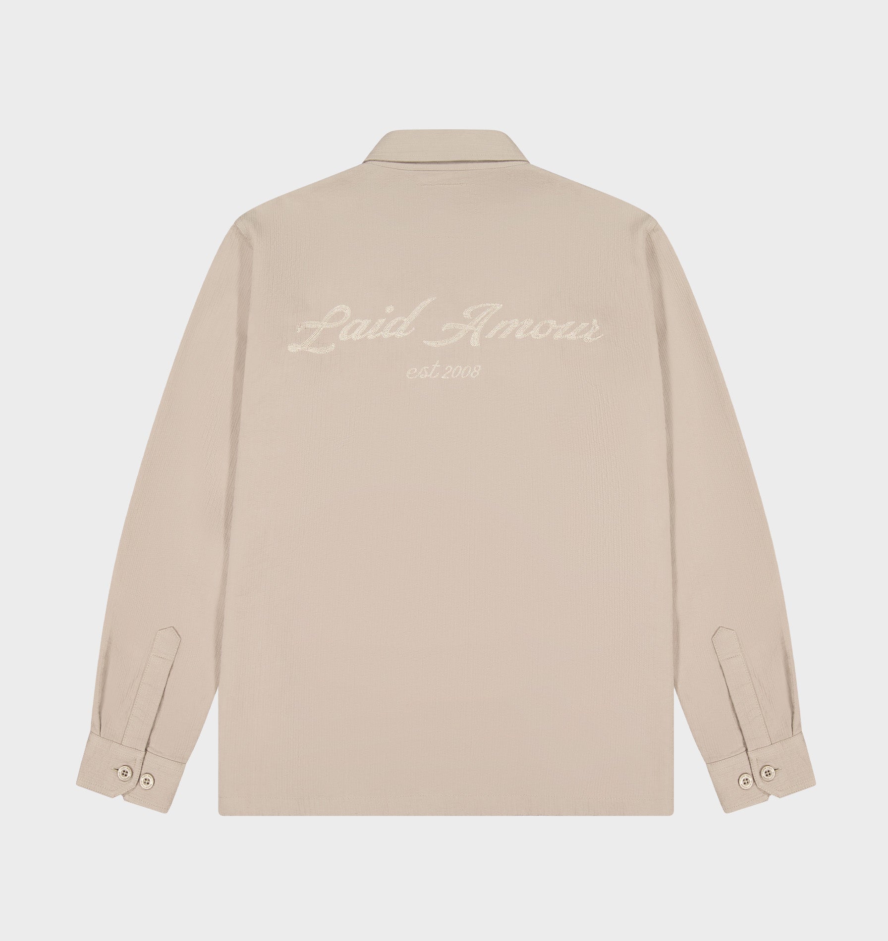 Vinnie Workwear LS Shirt - Taupe