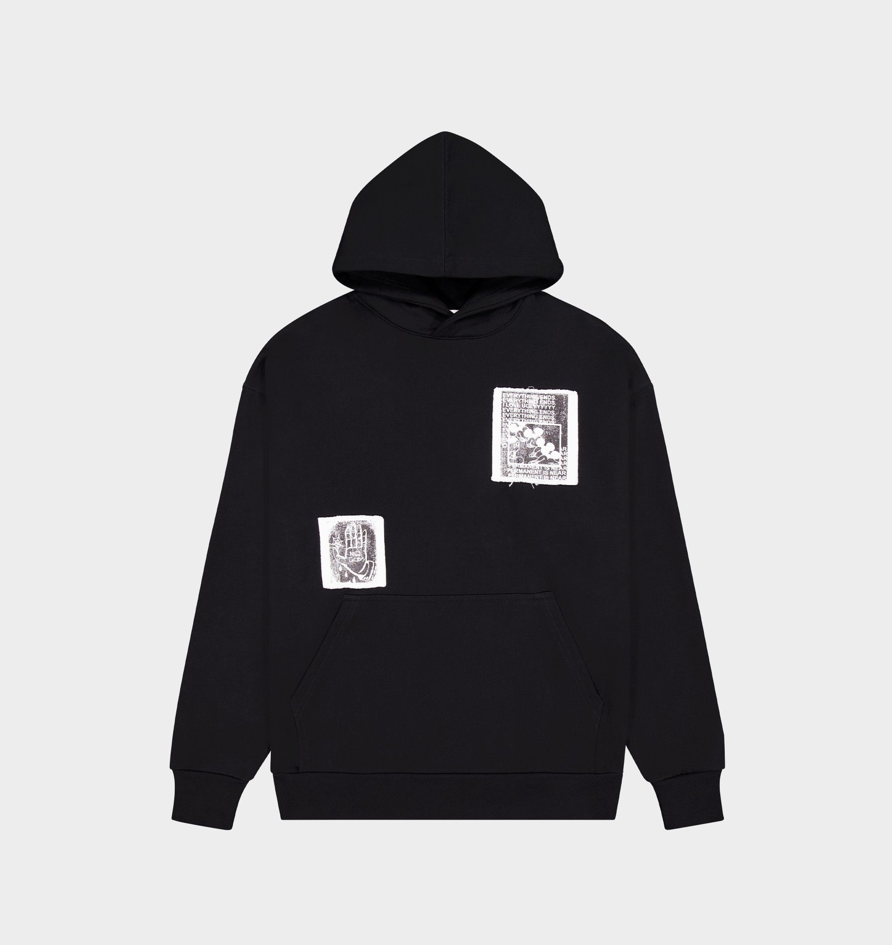 Confuse Them Box Hood - Black