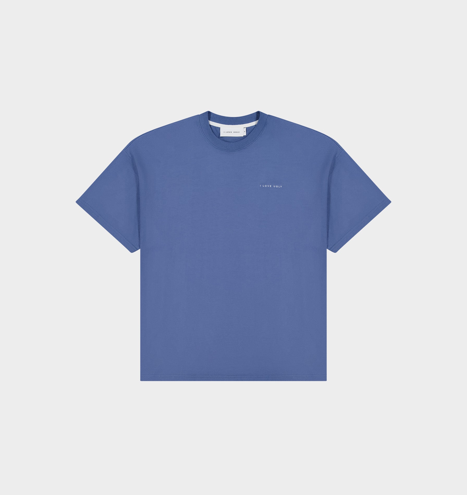 Box Tee - Stone Blue